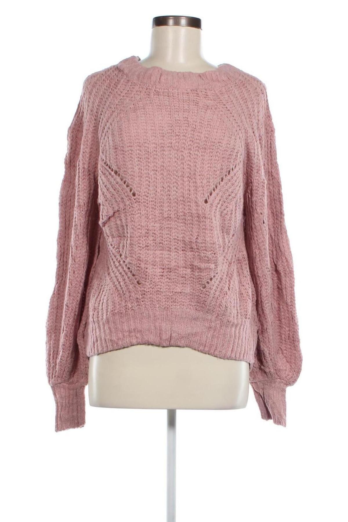 Дамски пуловер Express, Размер M, Цвят Розов, Цена 8,70 лв.