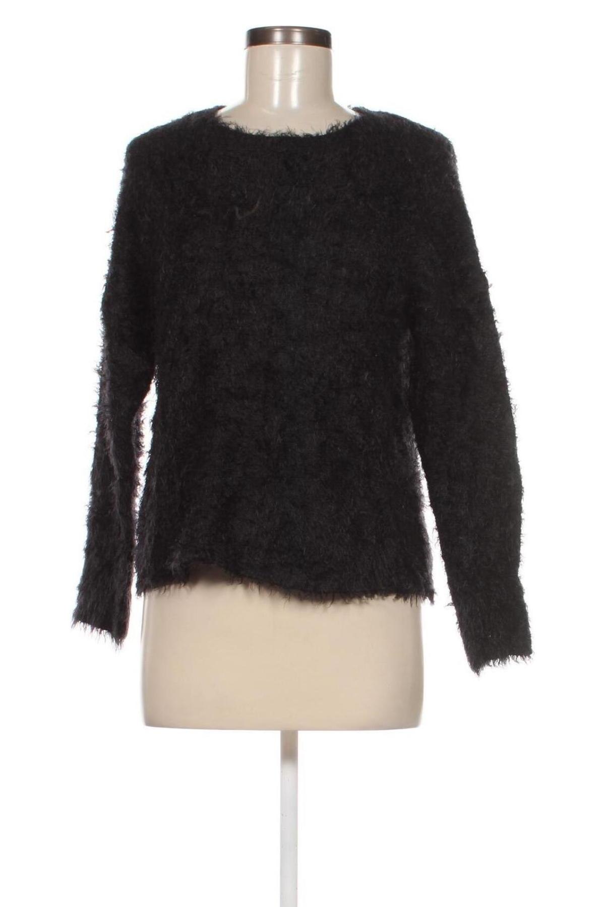 Дамски пуловер Gina Tricot, Размер L, Цвят Черен, Цена 6,20 лв.