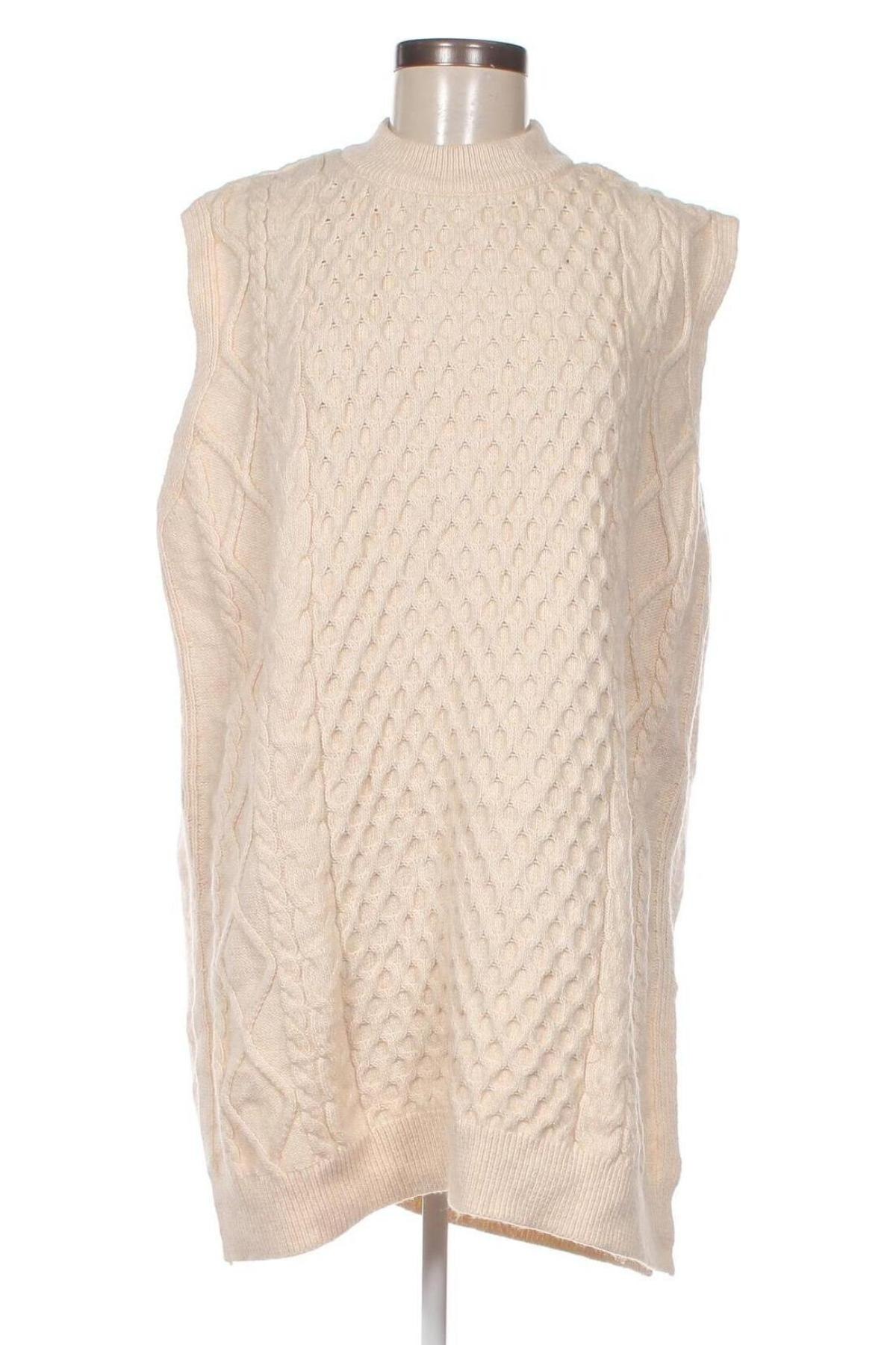 Pulover de femei H&M, Mărime L, Culoare Bej, Preț 15,26 Lei