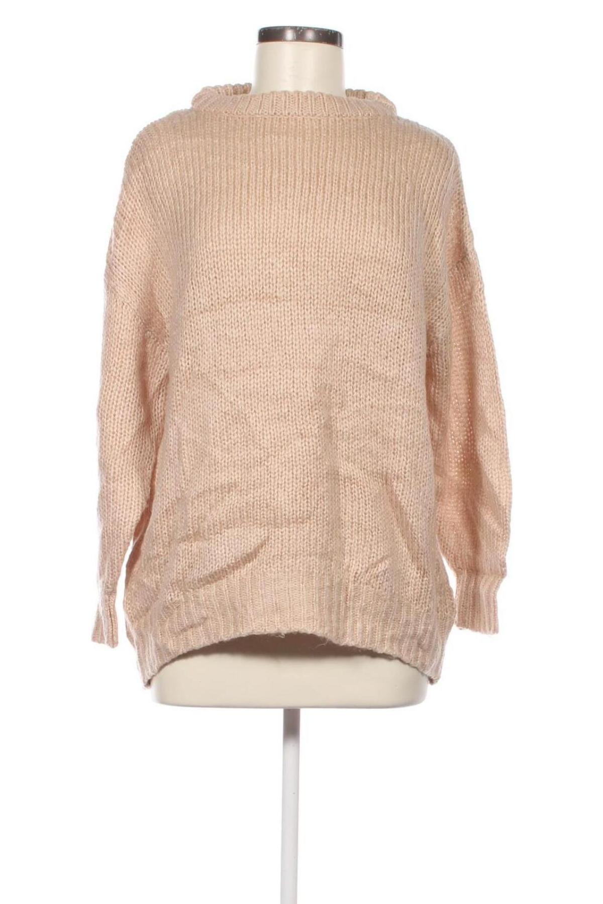Γυναικείο πουλόβερ H&M Divided, Μέγεθος XS, Χρώμα  Μπέζ, Τιμή 4,13 €