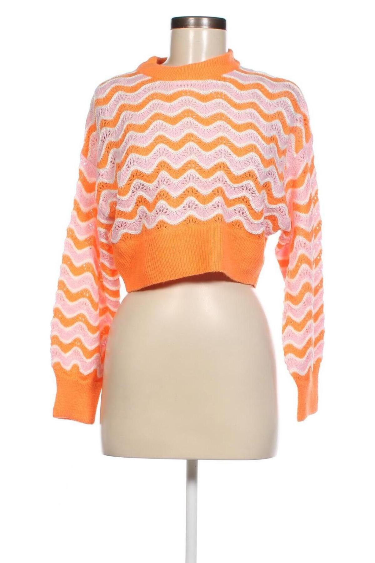 Дамски пуловер H&M Divided, Размер XXS, Цвят Многоцветен, Цена 9,28 лв.