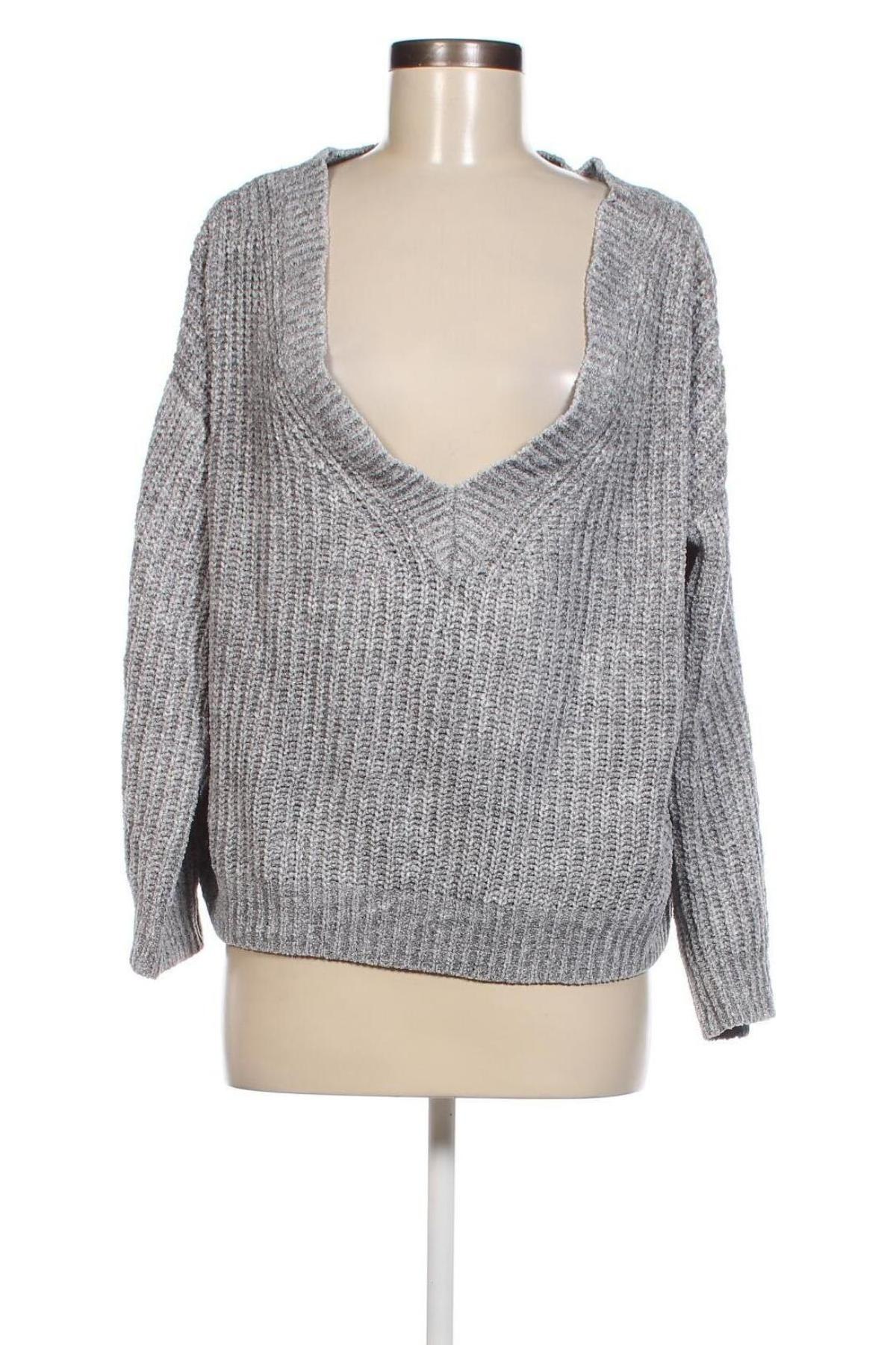 Damenpullover Hippie Rose, Größe M, Farbe Grau, Preis 2,83 €