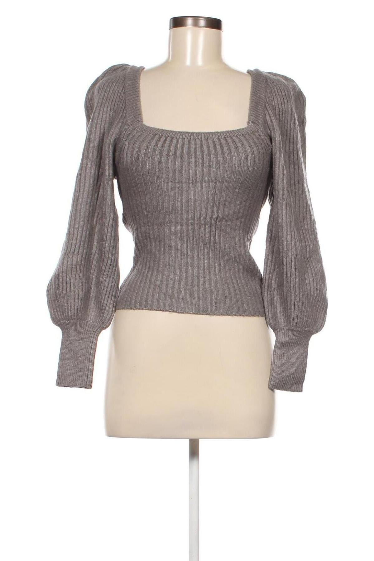 Дамски пуловер Indefeir, Размер L, Цвят Сив, Цена 29,00 лв.