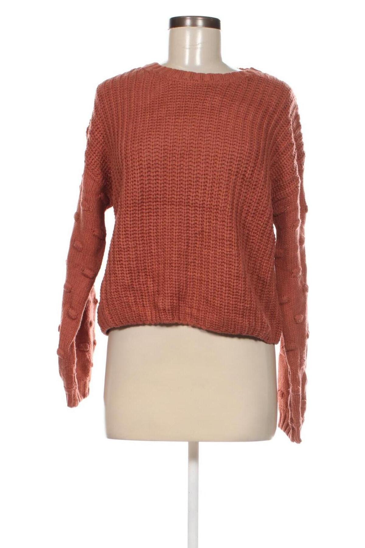 Γυναικείο πουλόβερ Jessica Simpson, Μέγεθος M, Χρώμα Καφέ, Τιμή 4,49 €