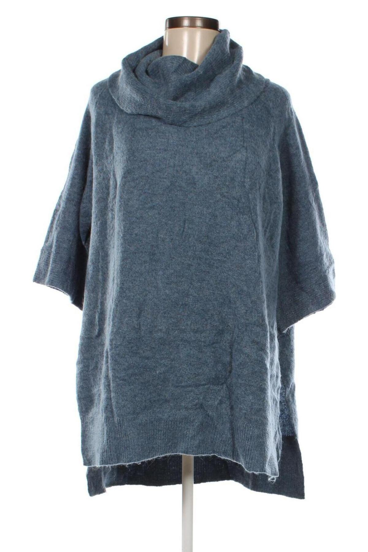 Дамски пуловер KappAhl, Размер M, Цвят Син, Цена 8,16 лв.