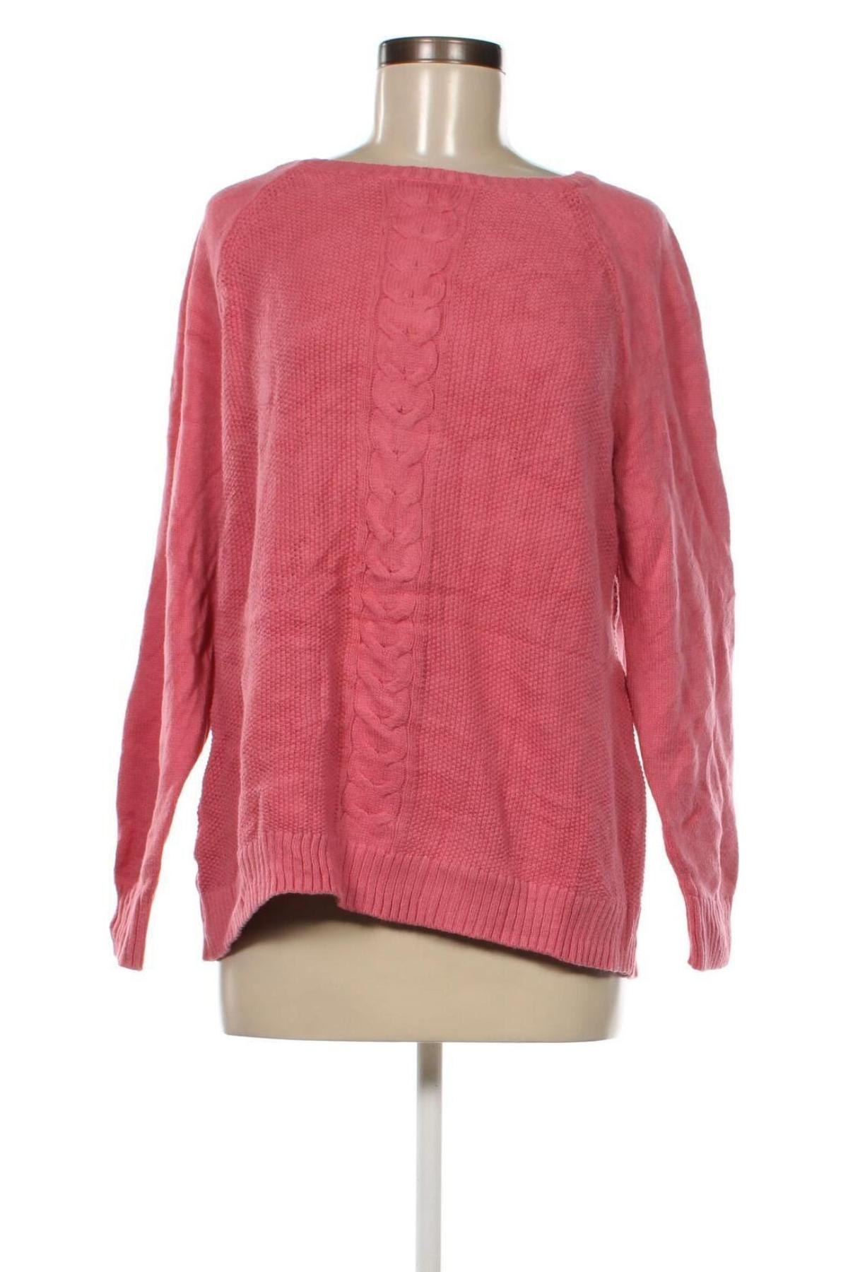 Дамски пуловер Karen Scott, Размер L, Цвят Розов, Цена 8,70 лв.