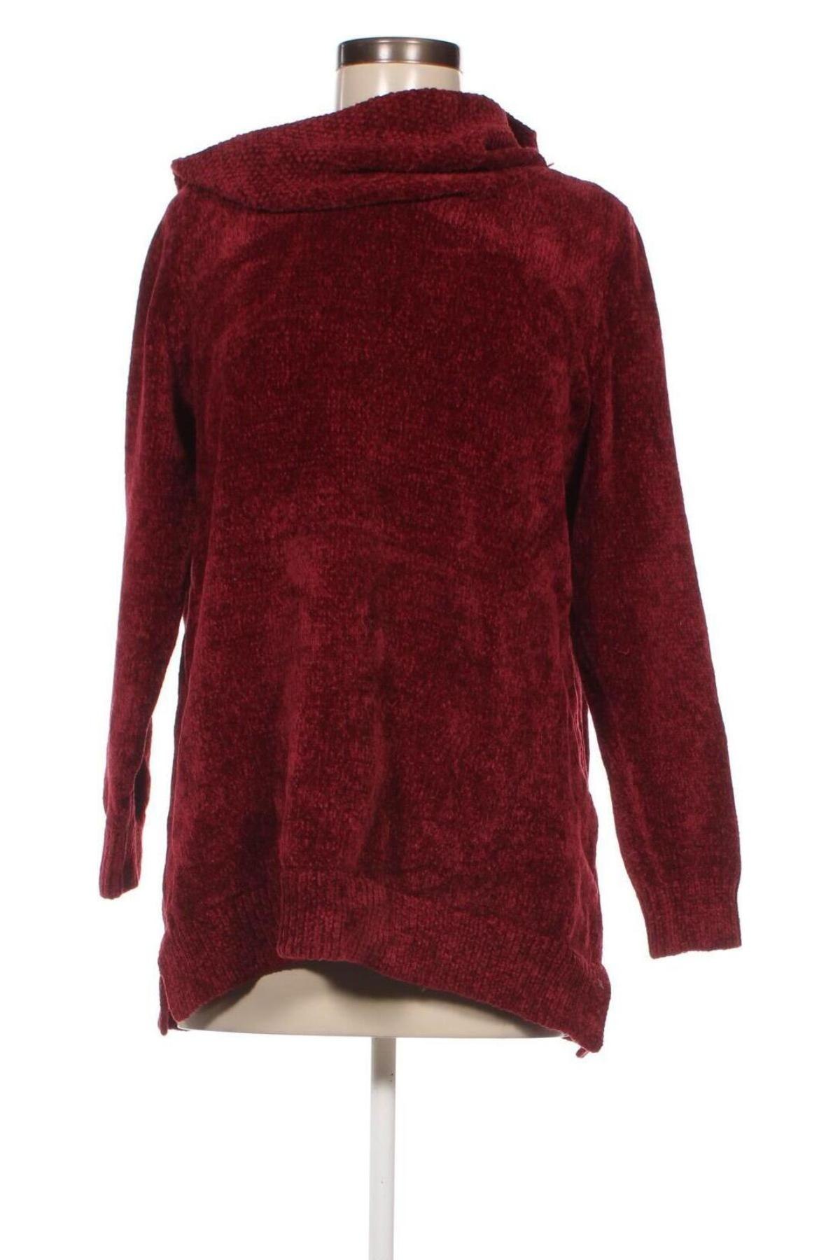 Дамски пуловер Lands' End, Размер L, Цвят Червен, Цена 9,57 лв.