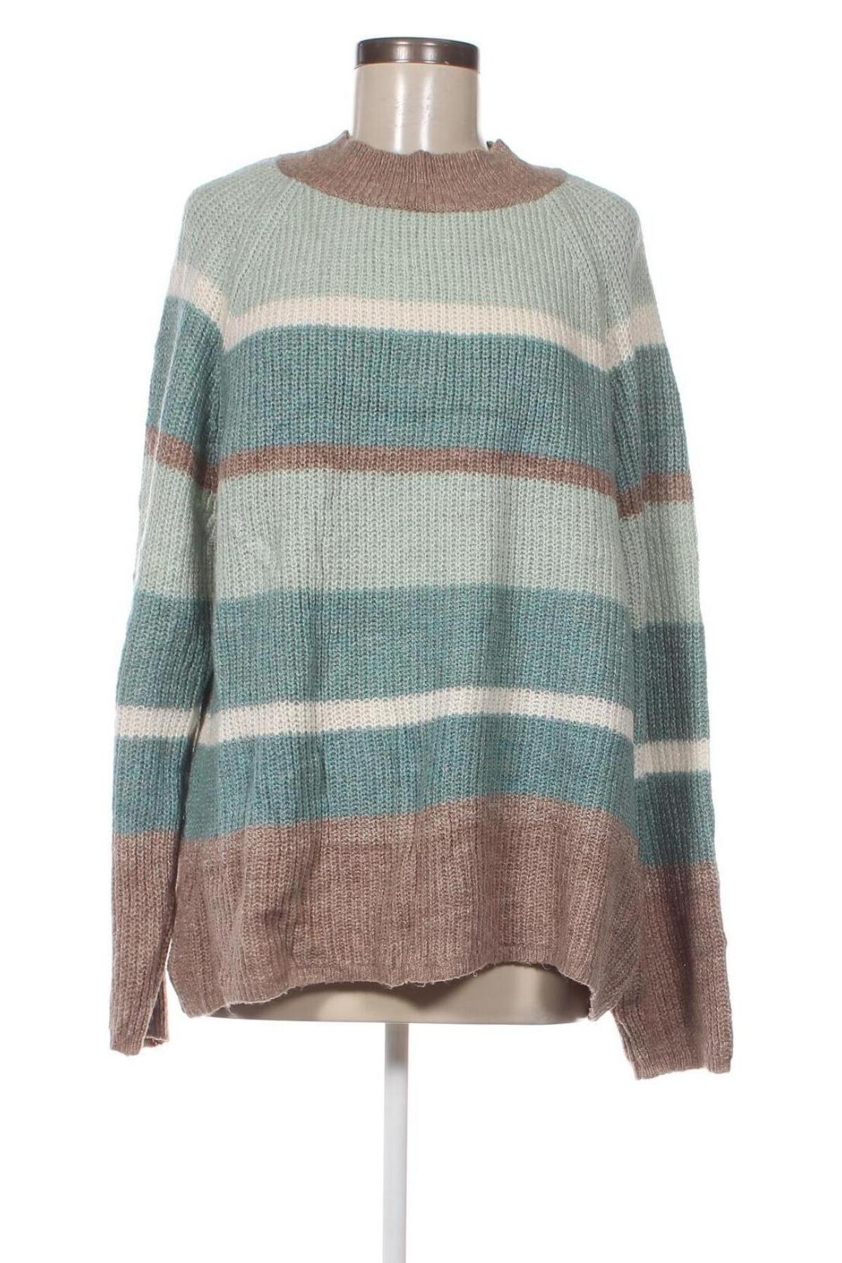 Дамски пуловер Laura Torelli, Размер L, Цвят Зелен, Цена 7,25 лв.