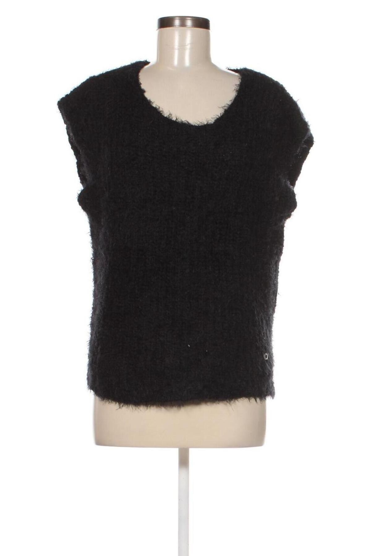 Γυναικείο πουλόβερ Lisa Tossa, Μέγεθος M, Χρώμα Μαύρο, Τιμή 2,69 €