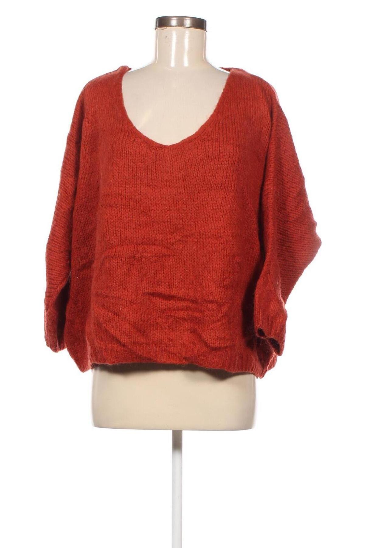 Γυναικείο πουλόβερ Lola Liza, Μέγεθος M, Χρώμα Πορτοκαλί, Τιμή 2,87 €