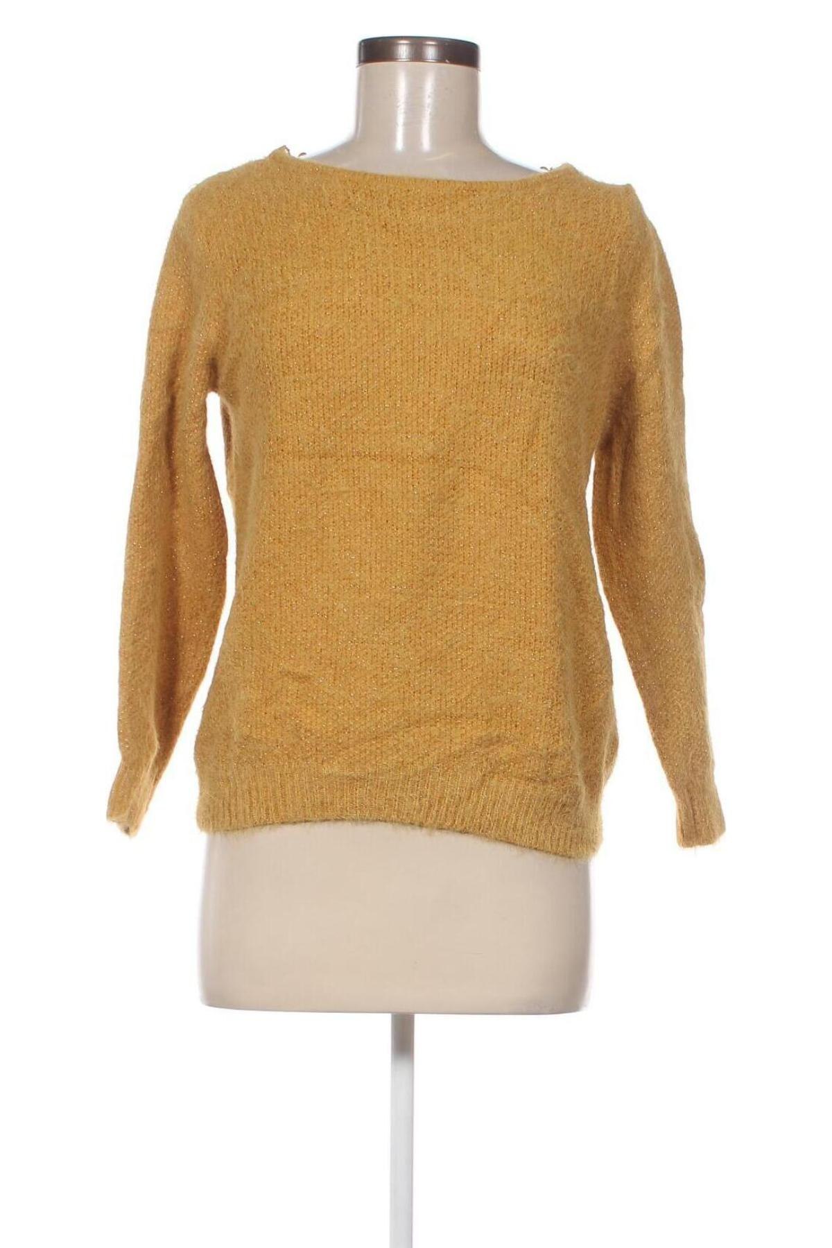 Γυναικείο πουλόβερ Majolica, Μέγεθος M, Χρώμα Κίτρινο, Τιμή 17,94 €