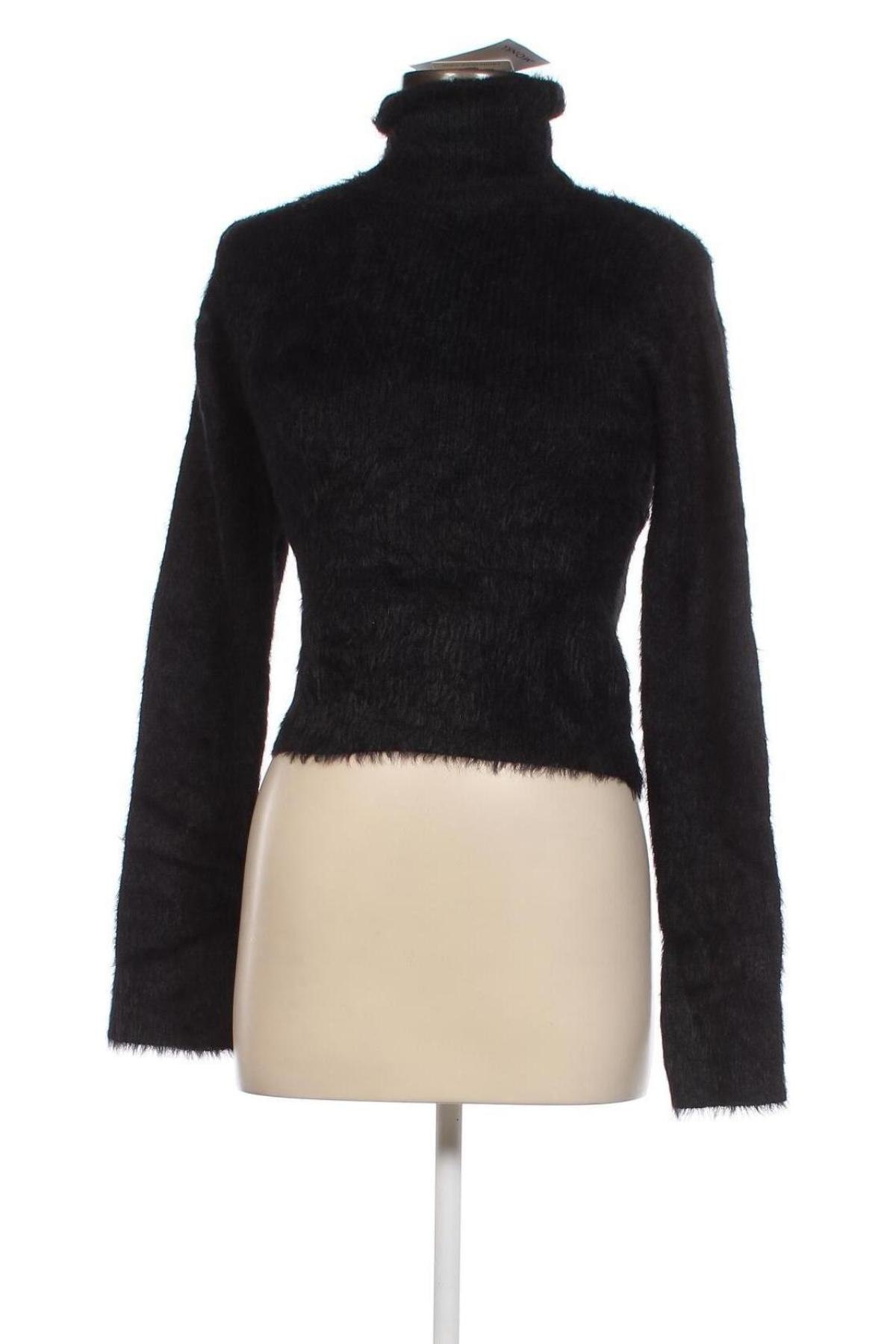 Дамски пуловер Monki, Размер M, Цвят Черен, Цена 18,13 лв.