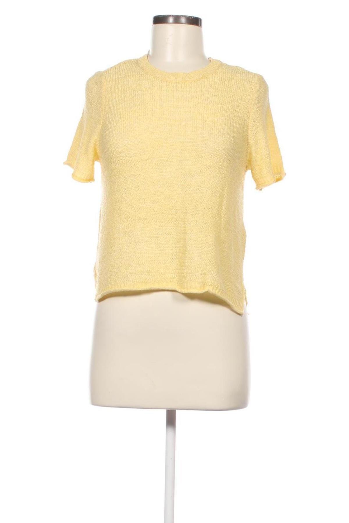 Damenpullover ONLY, Größe XS, Farbe Gelb, Preis 4,45 €