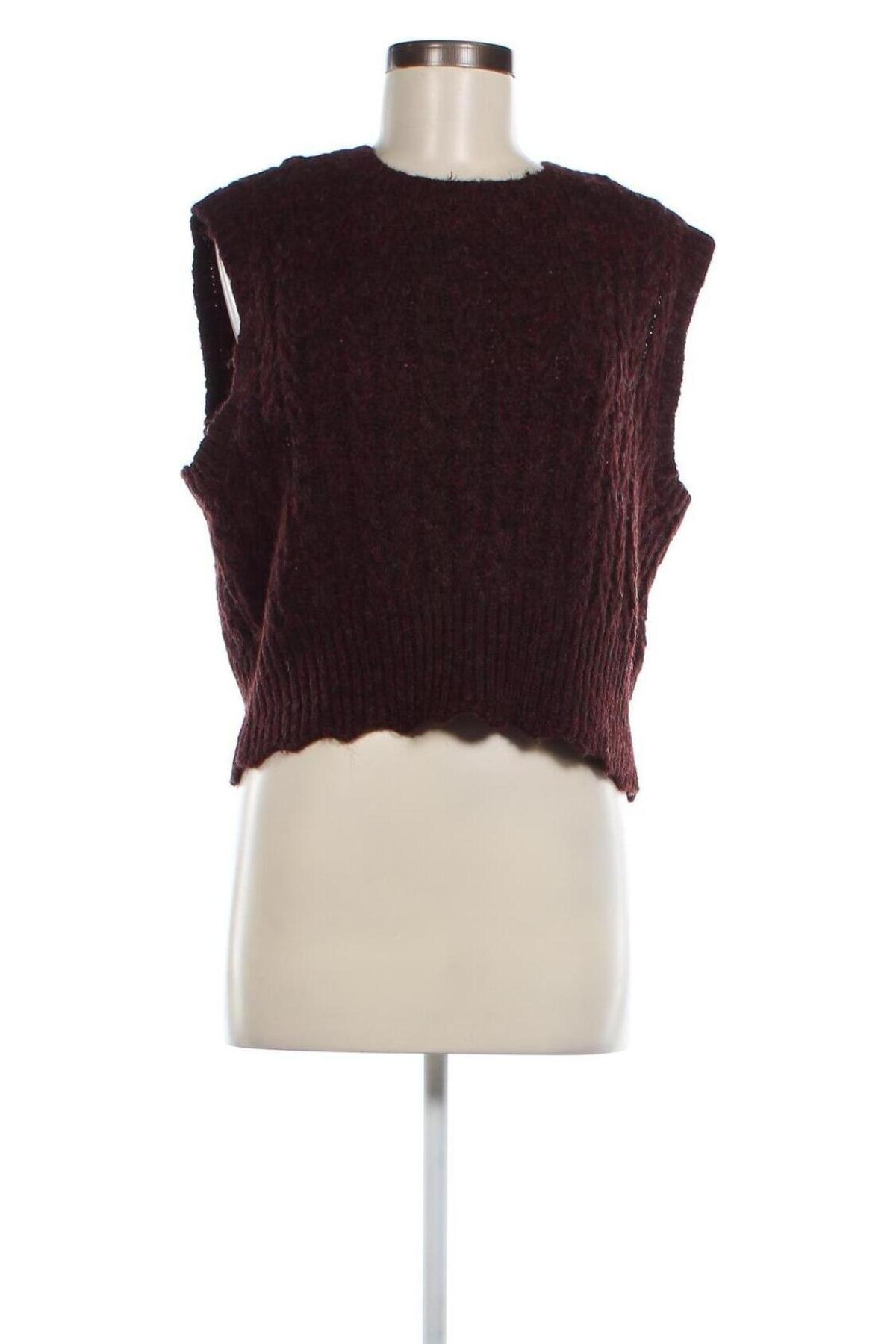 Дамски пуловер ONLY, Размер L, Цвят Червен, Цена 17,28 лв.