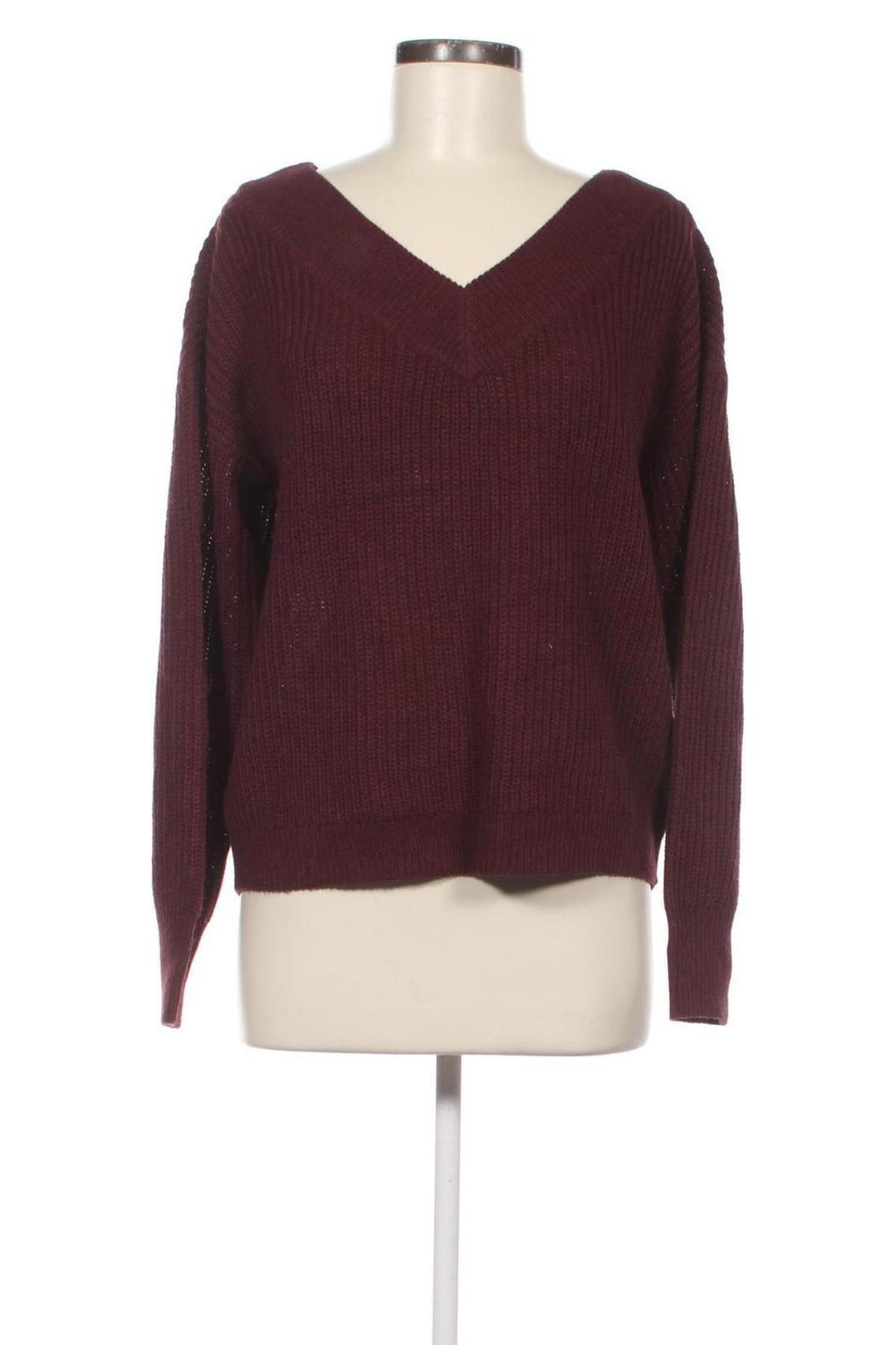 Дамски пуловер ONLY, Размер M, Цвят Кафяв, Цена 22,68 лв.