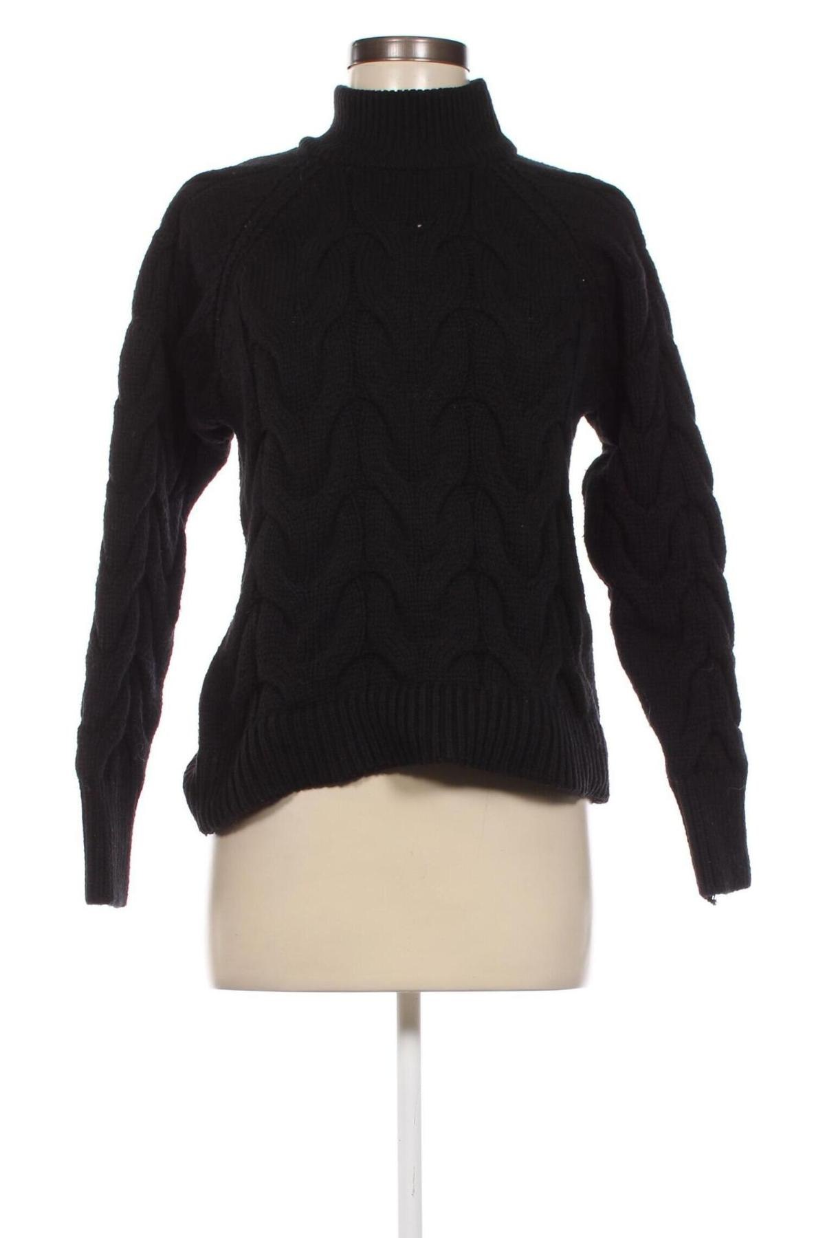 Дамски пуловер Object, Размер M, Цвят Черен, Цена 26,10 лв.