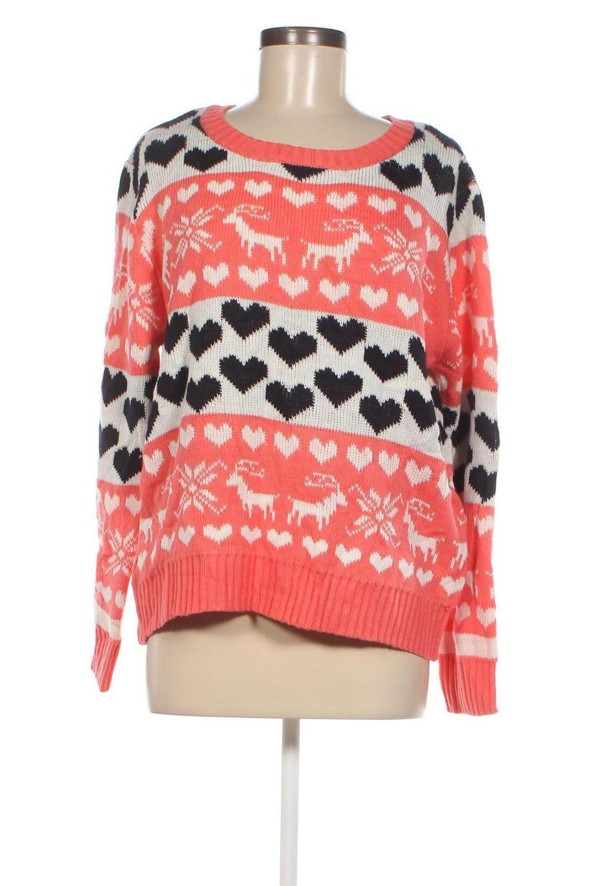 Γυναικείο πουλόβερ POL, Μέγεθος L, Χρώμα Πολύχρωμο, Τιμή 5,17 €