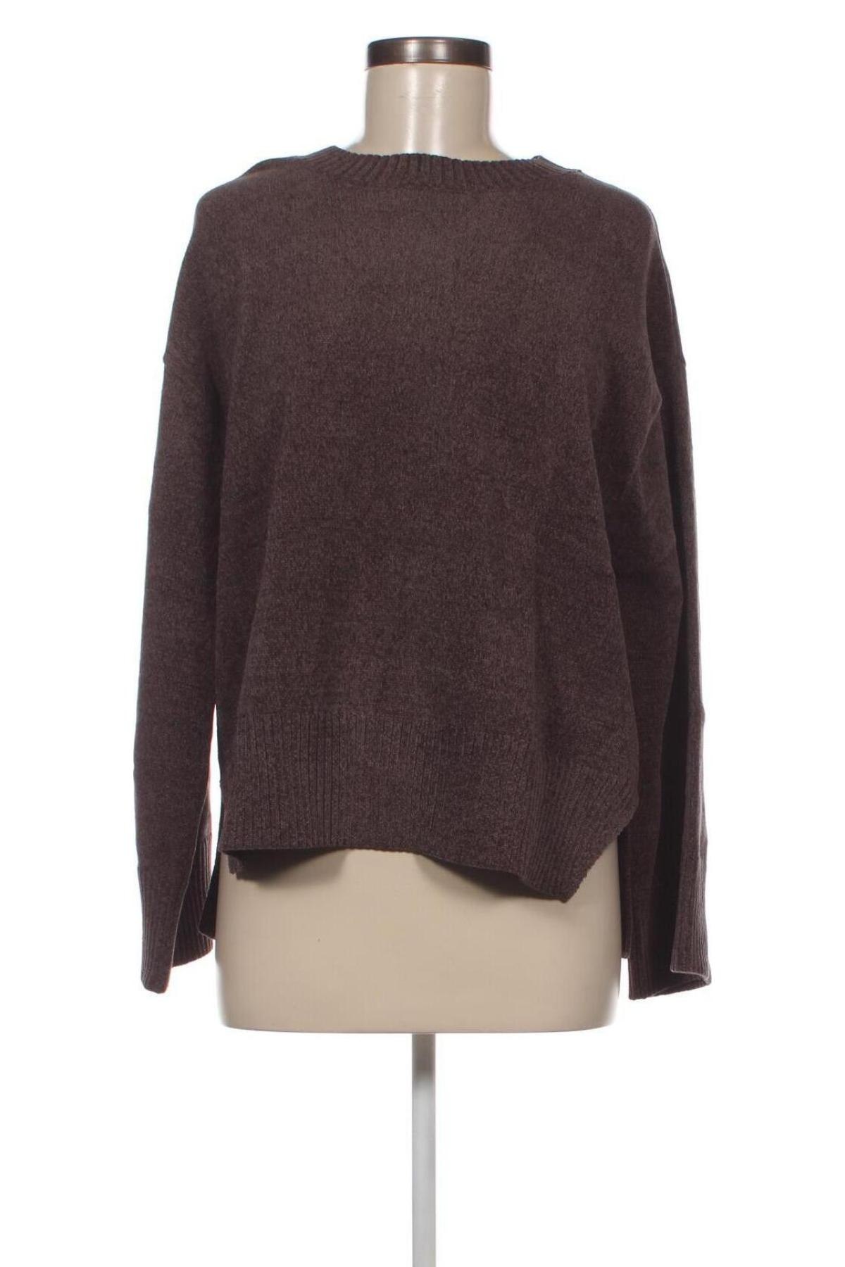 Дамски пуловер Pull&Bear, Размер M, Цвят Кафяв, Цена 11,50 лв.