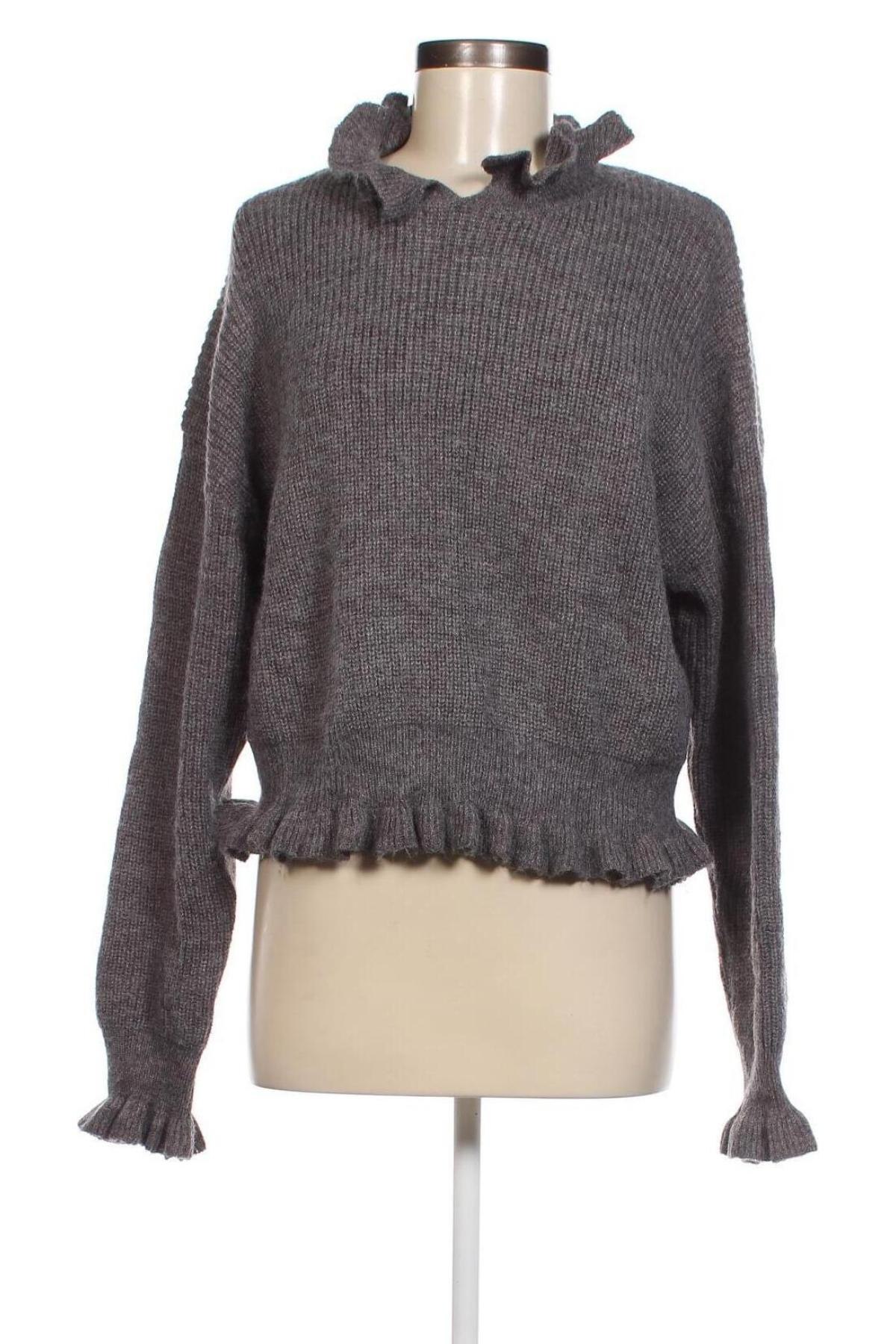 Γυναικείο πουλόβερ SHEIN, Μέγεθος XL, Χρώμα Γκρί, Τιμή 3,05 €