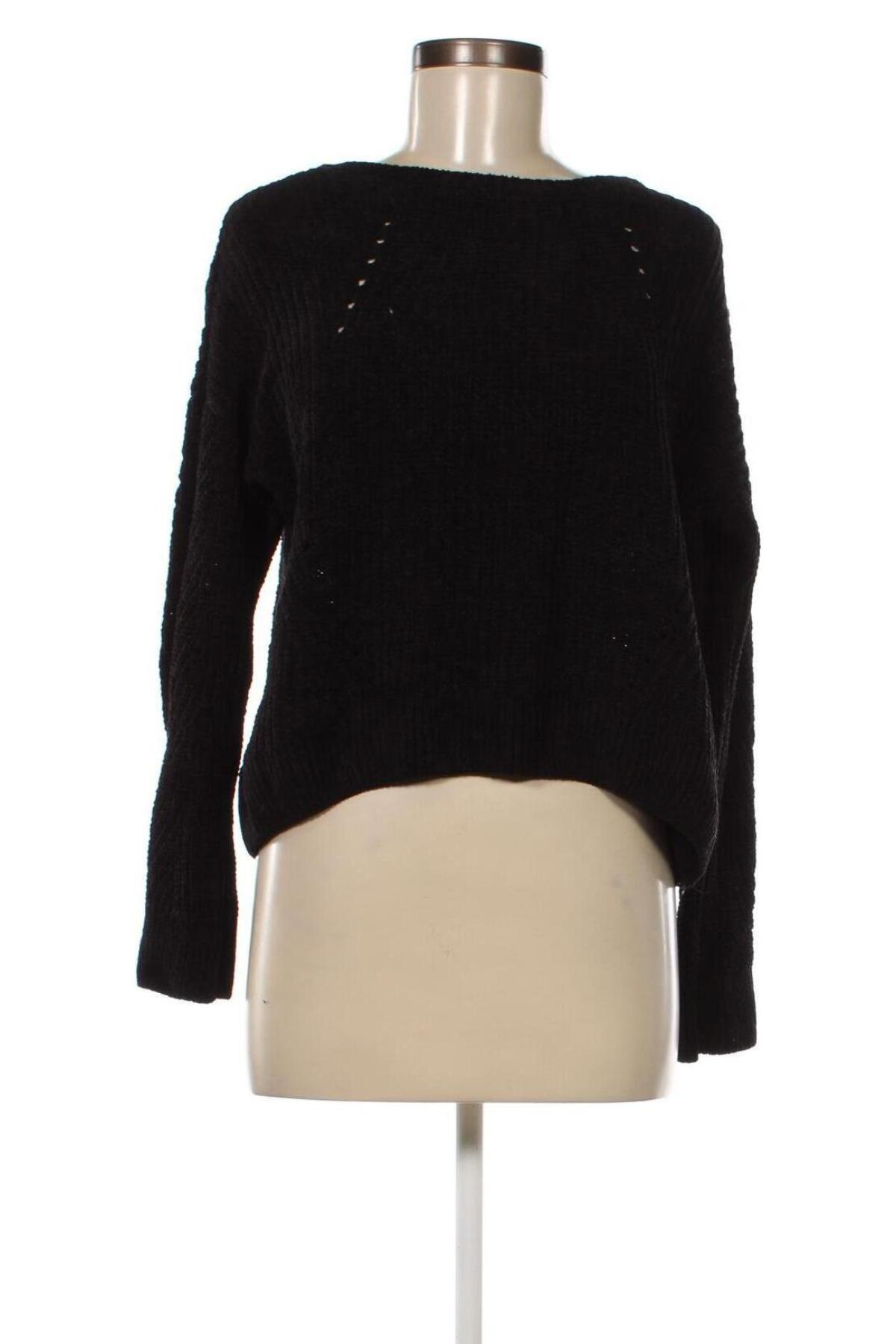 Дамски пуловер So, Размер M, Цвят Черен, Цена 8,70 лв.