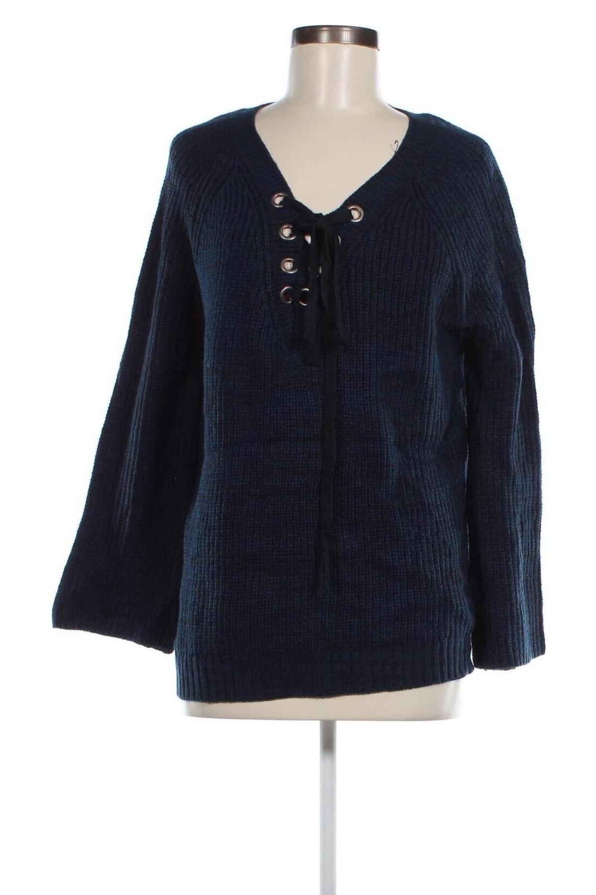 Дамски пуловер Supplies, Размер S, Цвят Син, Цена 7,54 лв.