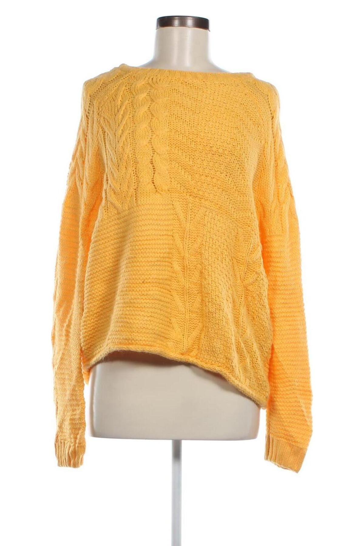 Дамски пуловер Time and tru, Размер M, Цвят Жълт, Цена 7,25 лв.
