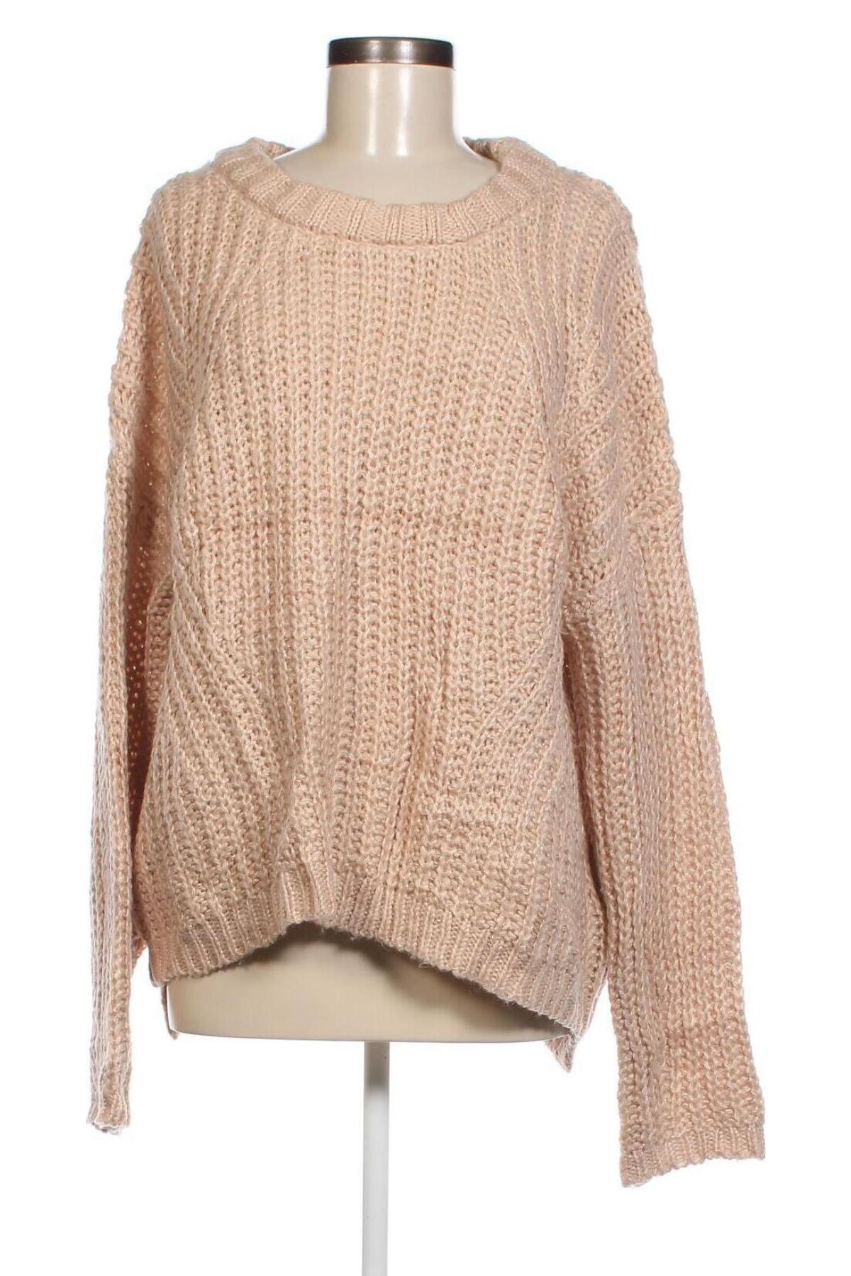 Дамски пуловер Universal Thread, Размер XL, Цвят Бежов, Цена 10,15 лв.