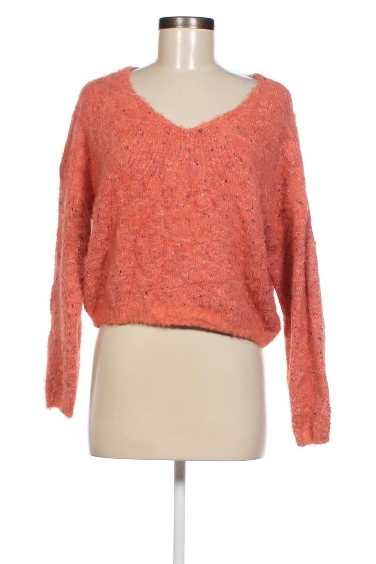 Γυναικείο πουλόβερ Wild Fable, Μέγεθος M, Χρώμα Πορτοκαλί, Τιμή 4,49 €
