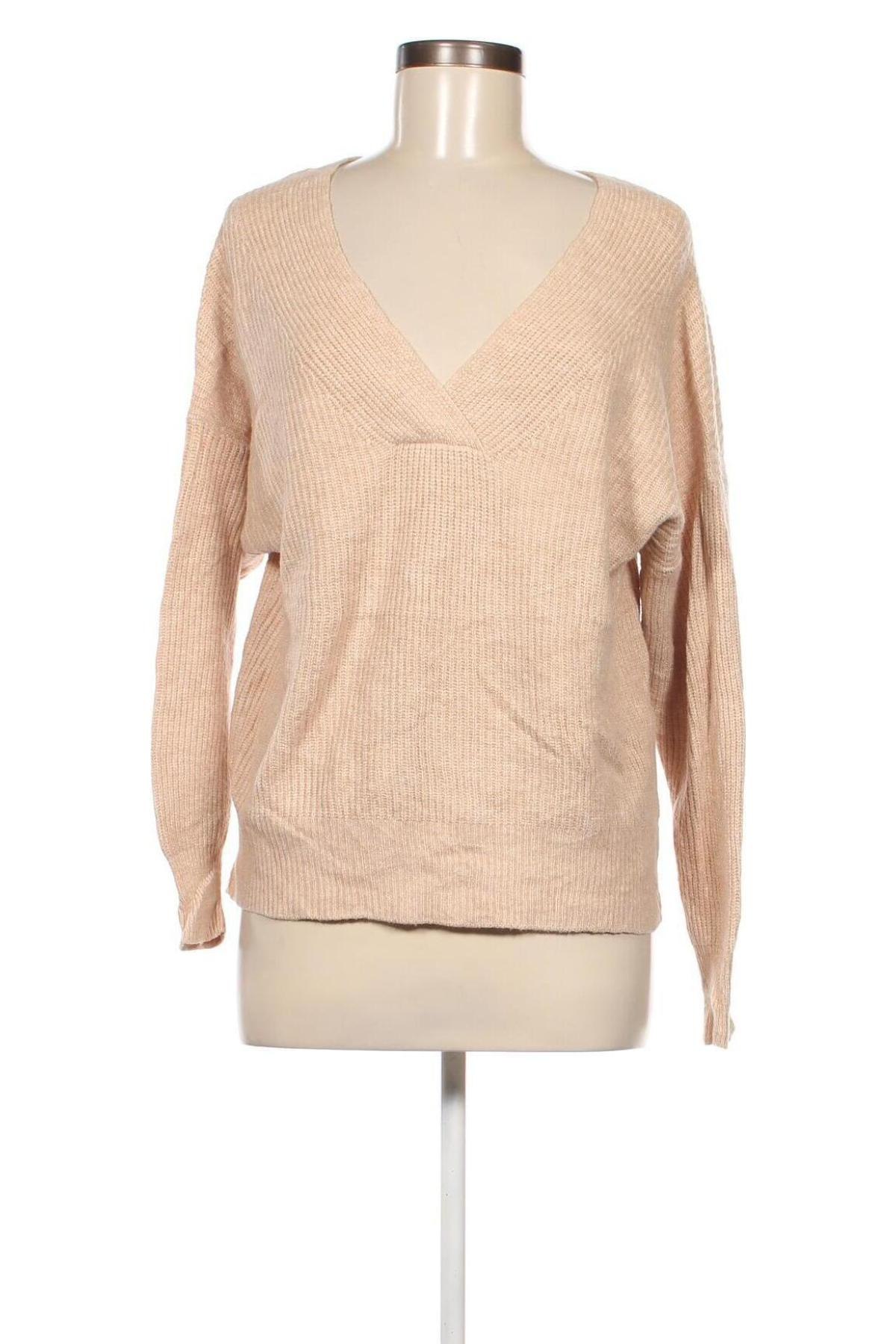 Дамски пуловер Worthington, Размер S, Цвят Бежов, Цена 8,70 лв.