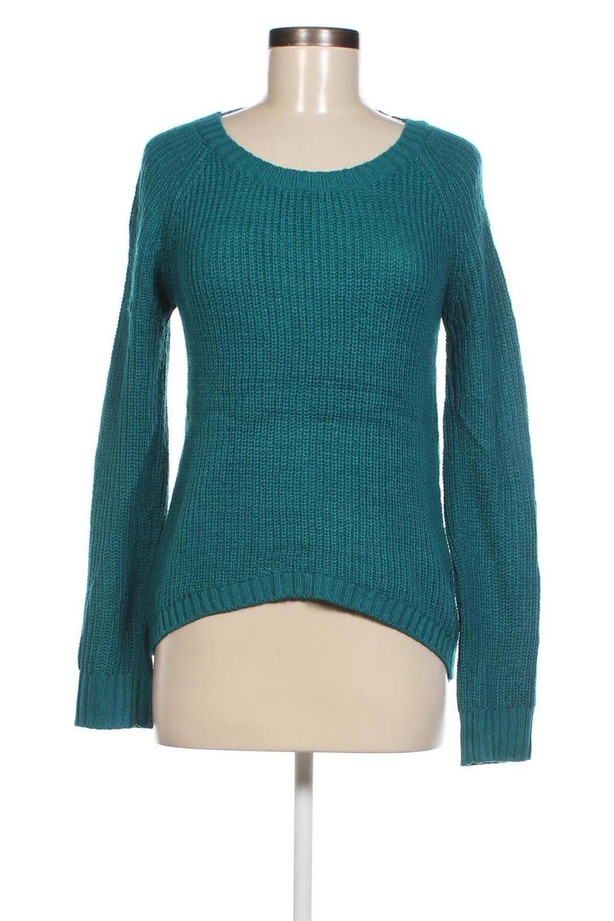 Дамски пуловер Xhilaration, Размер XS, Цвят Зелен, Цена 8,70 лв.