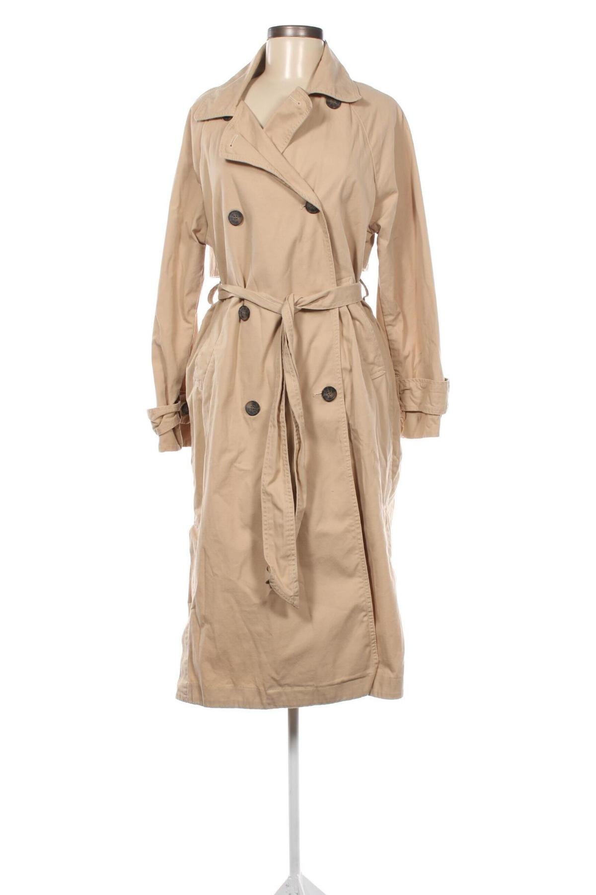 Damen Trenchcoat Monki, Größe S, Farbe Beige, Preis 28,76 €