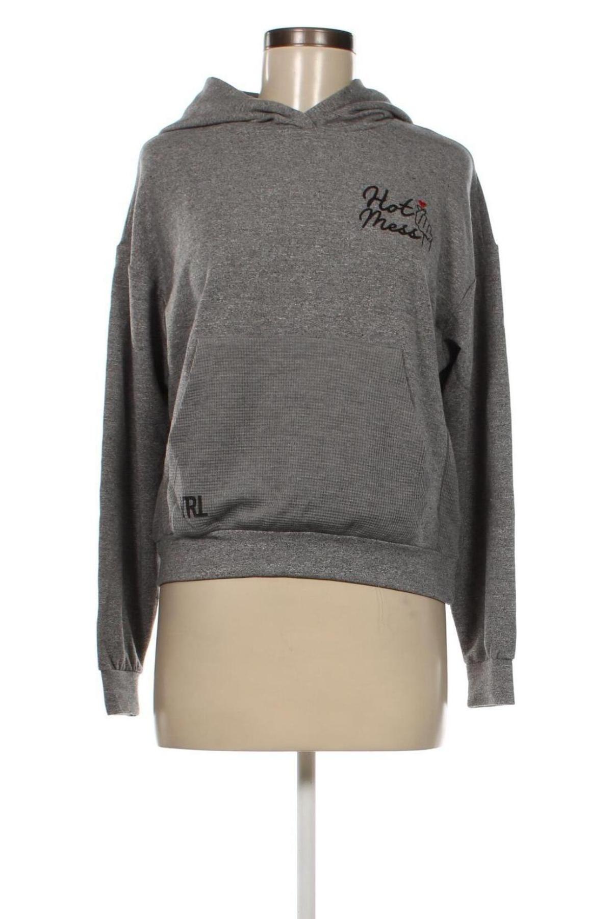Damen Sweatshirt Viral Vibes, Größe S, Farbe Grau, Preis 4,49 €