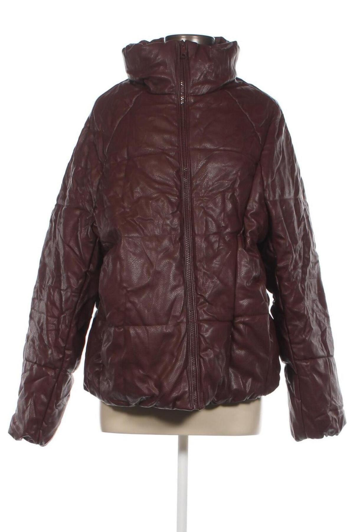 Dámska kožená bunda  H&M, Veľkosť M, Farba Hnedá, Cena  11,95 €