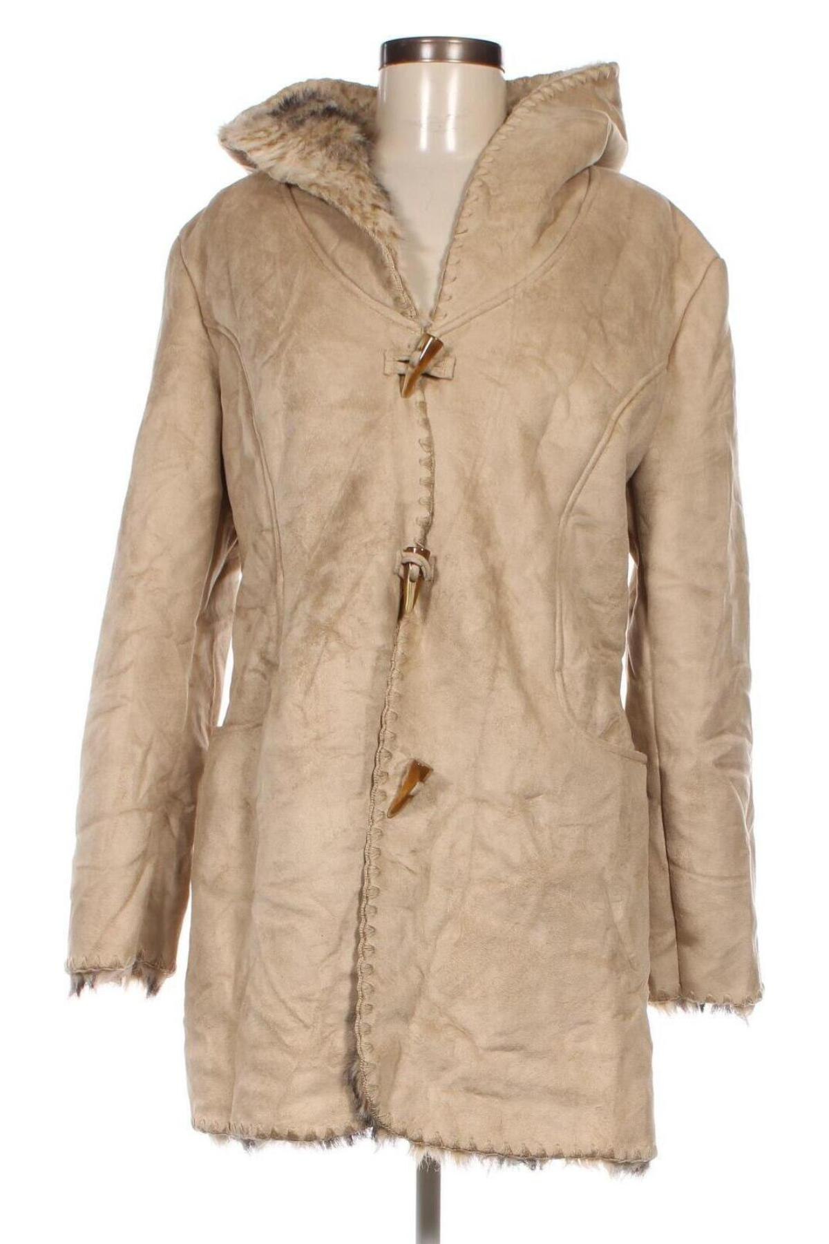 Palton de femei, Mărime M, Culoare Bej, Preț 28,16 Lei