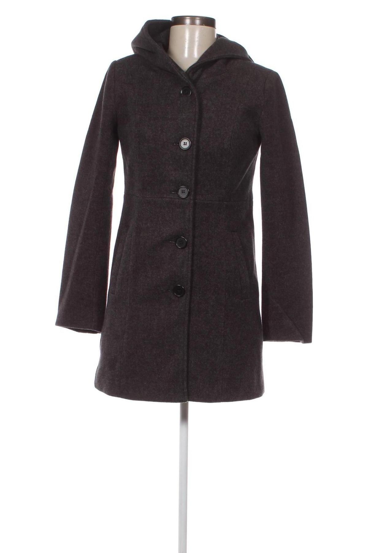 Дамско палто, Размер S, Цвят Сив, Цена 21,40 лв.