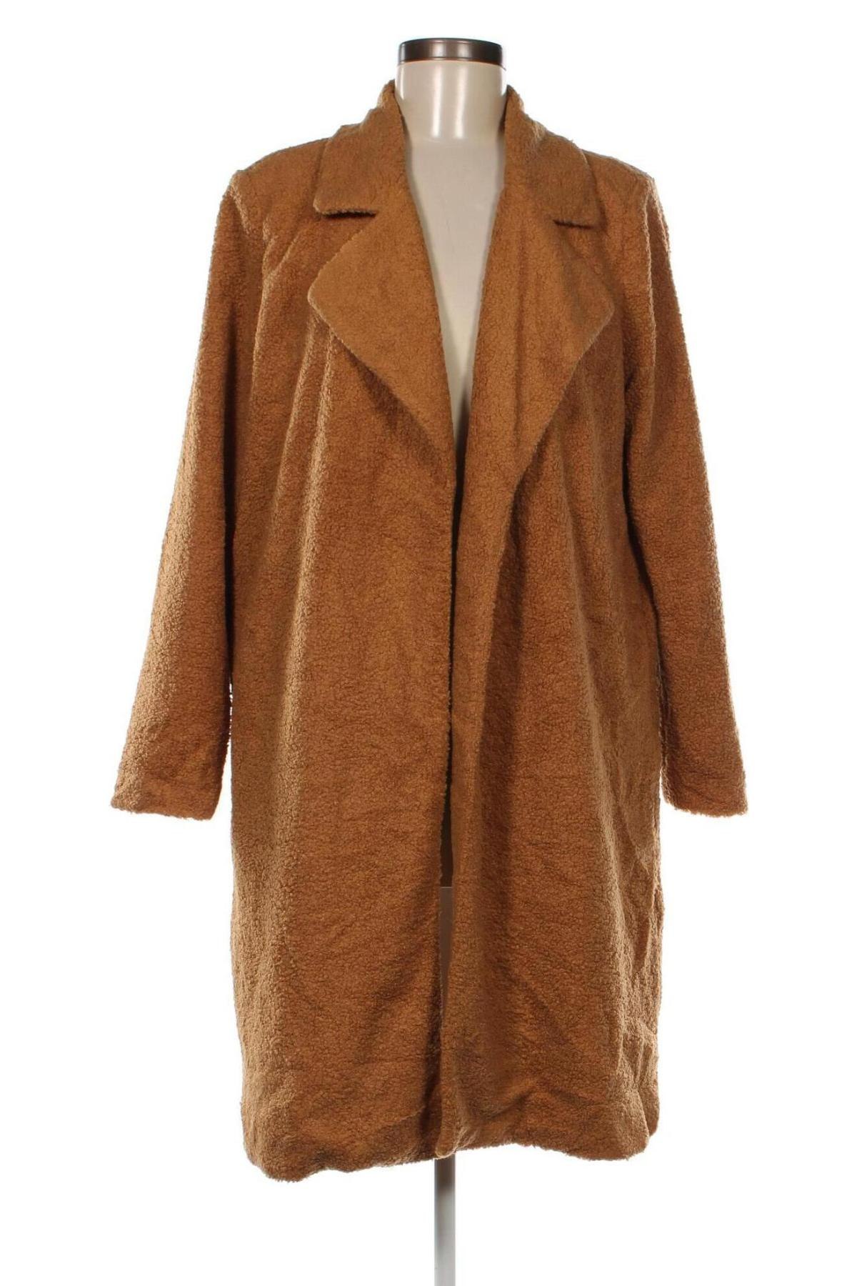 Дамско палто, Размер S, Цвят Кафяв, Цена 32,10 лв.