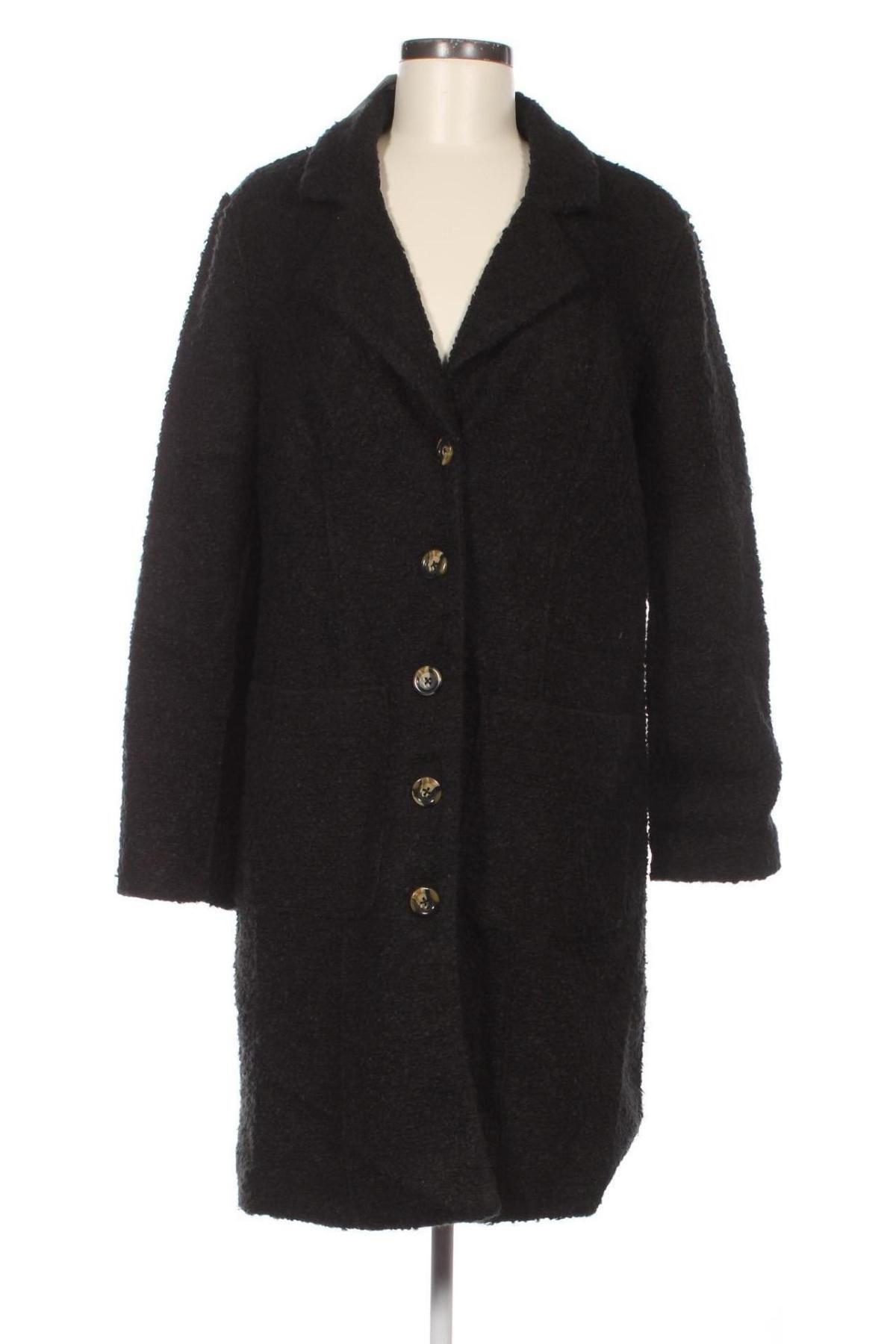 Γυναικείο παλτό Bpc Bonprix Collection, Μέγεθος L, Χρώμα Μαύρο, Τιμή 8,31 €