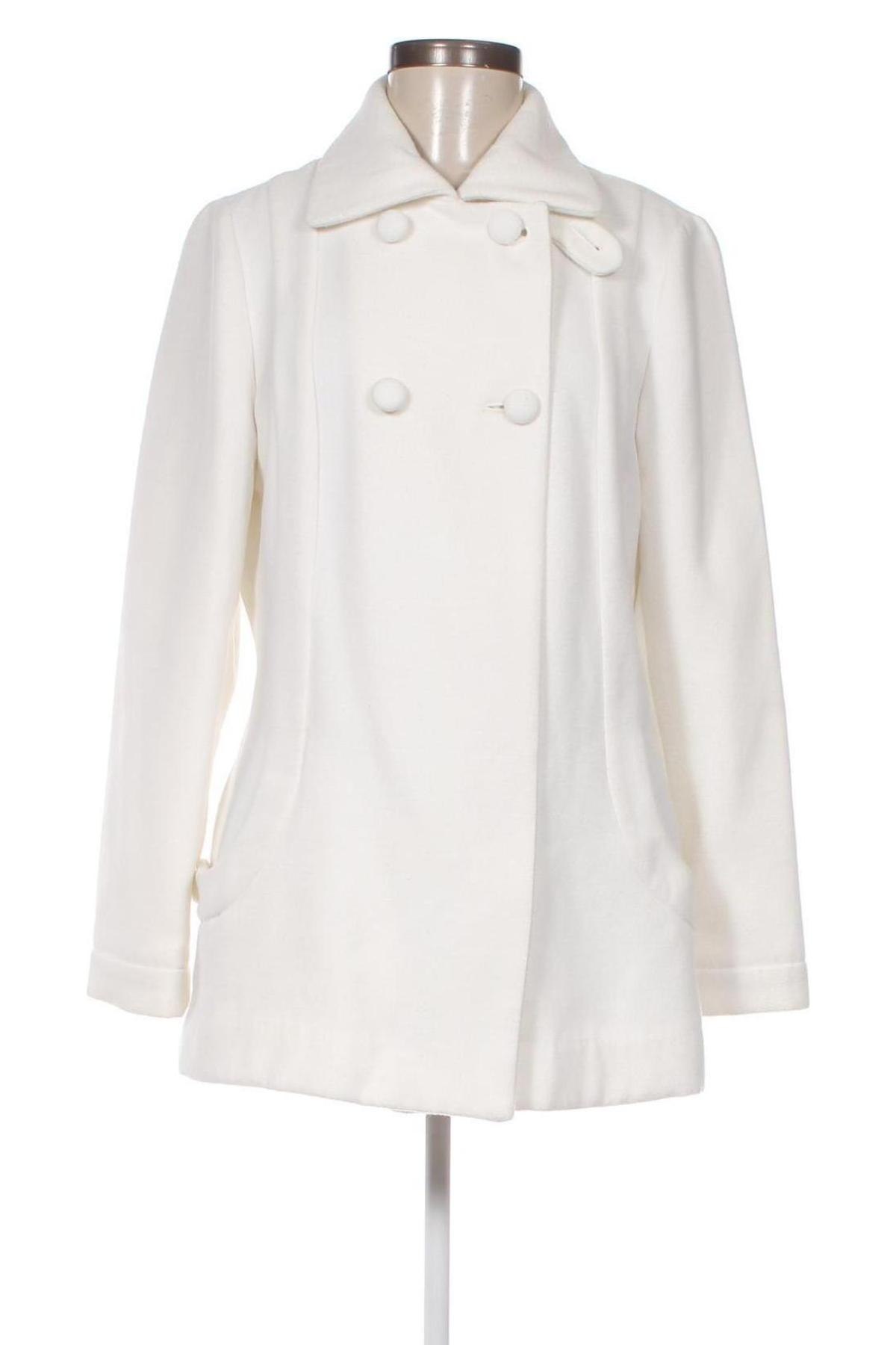 Дамско палто Chico's, Размер S, Цвят Бял, Цена 69,00 лв.