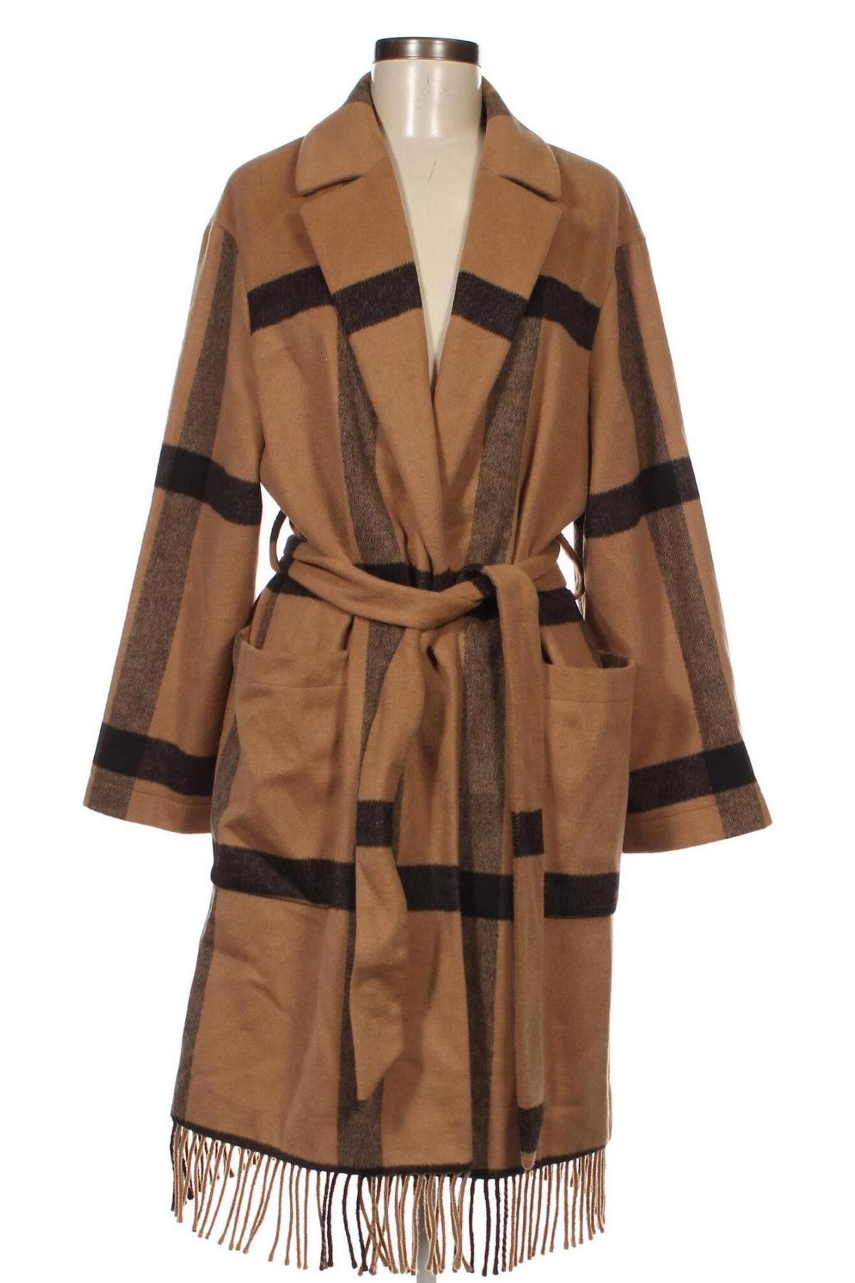 Γυναικείο παλτό Comma,, Μέγεθος M, Χρώμα Καφέ, Τιμή 215,98 €