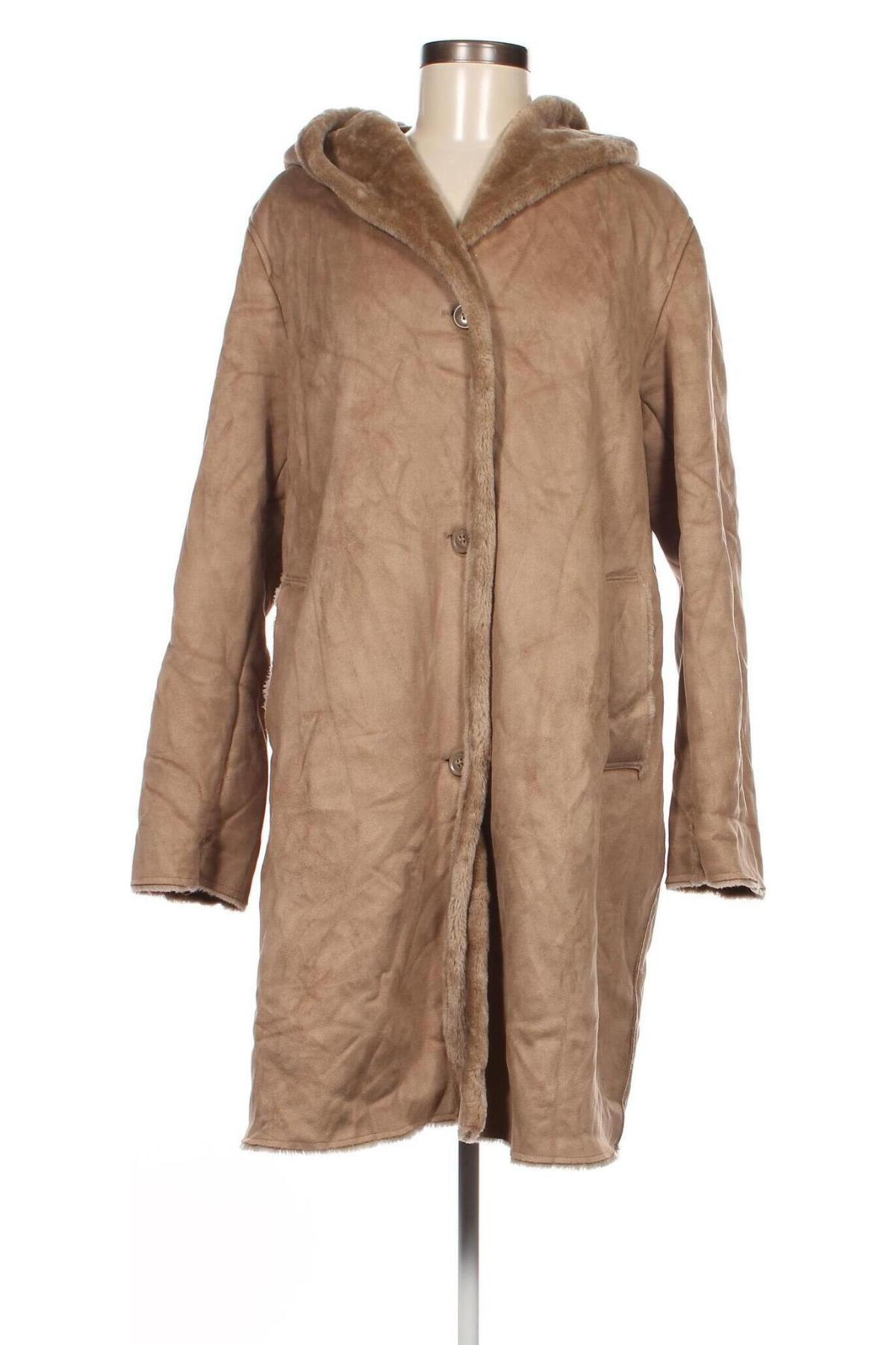 Γυναικείο παλτό El Corte Ingles, Μέγεθος L, Χρώμα  Μπέζ, Τιμή 23,17 €