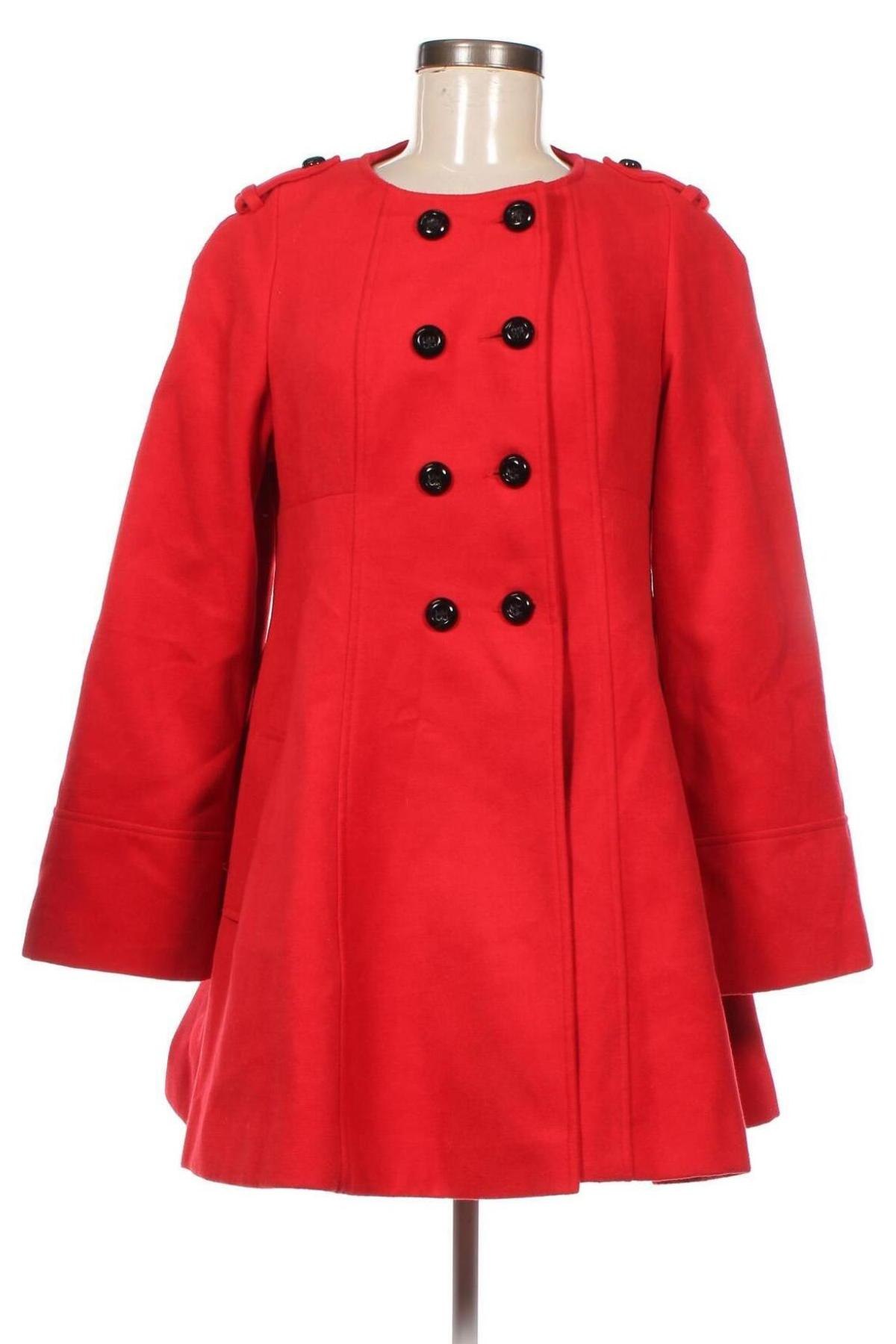 Női kabát F&F, Méret M, Szín Piros, Ár 2 715 Ft