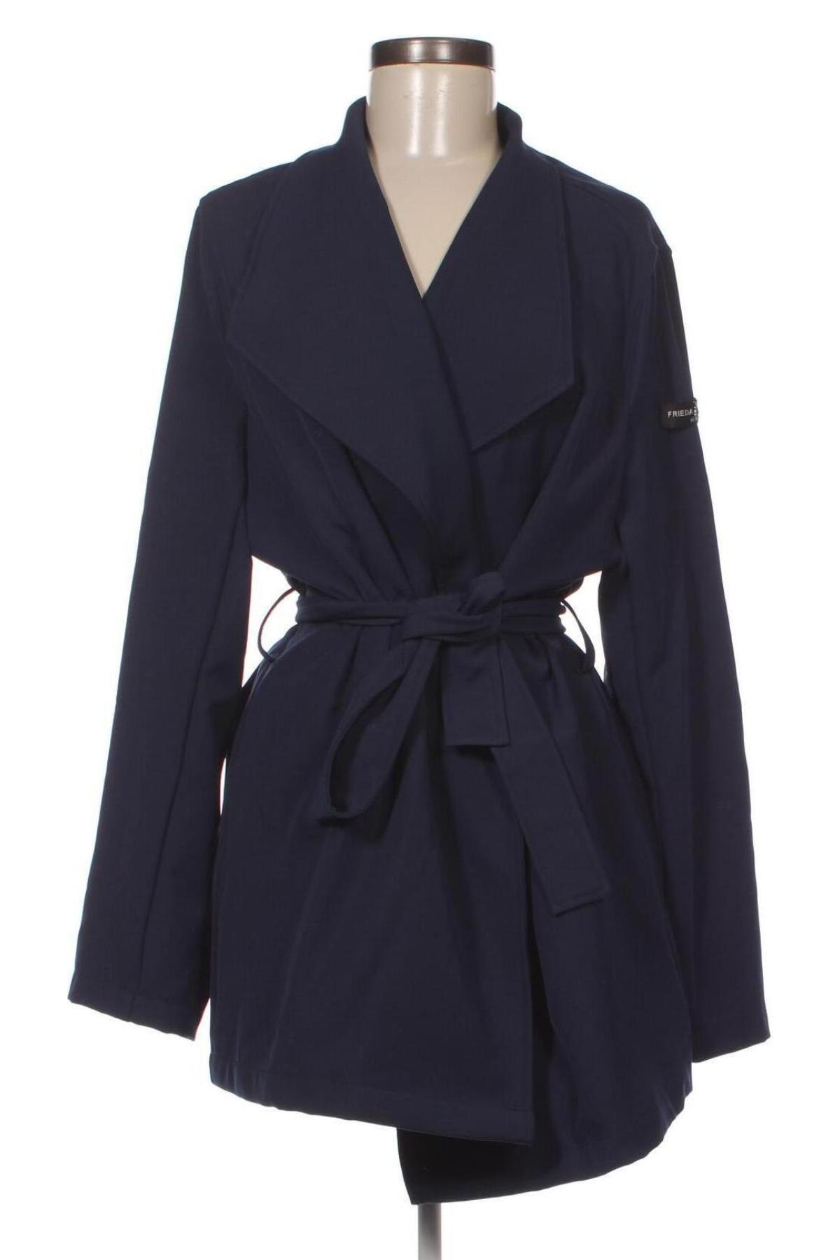 Γυναικείο παλτό Frieda & Freddies, Μέγεθος XL, Χρώμα Μπλέ, Τιμή 106,26 €