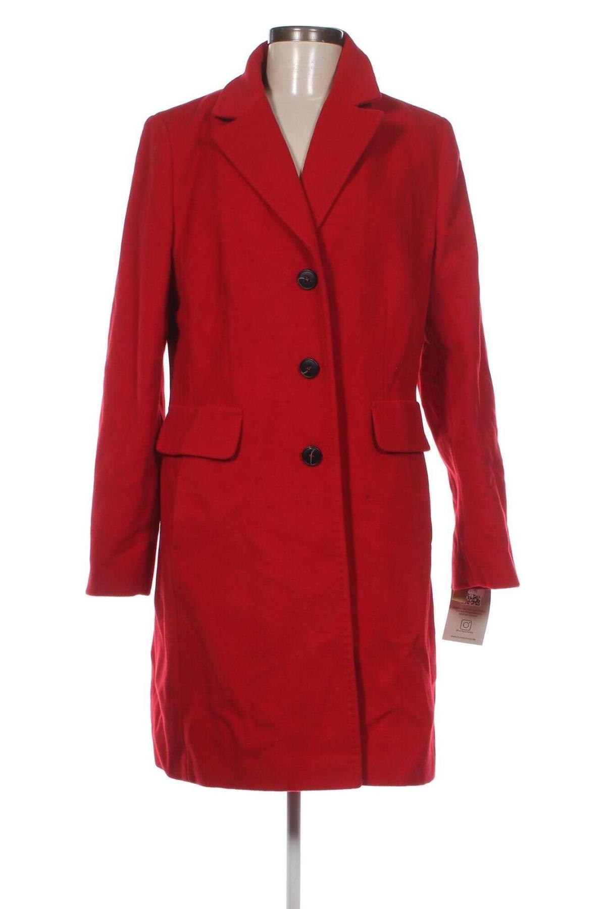 Дамско палто Fuchs Schmitt, Размер L, Цвят Червен, Цена 167,65 лв.