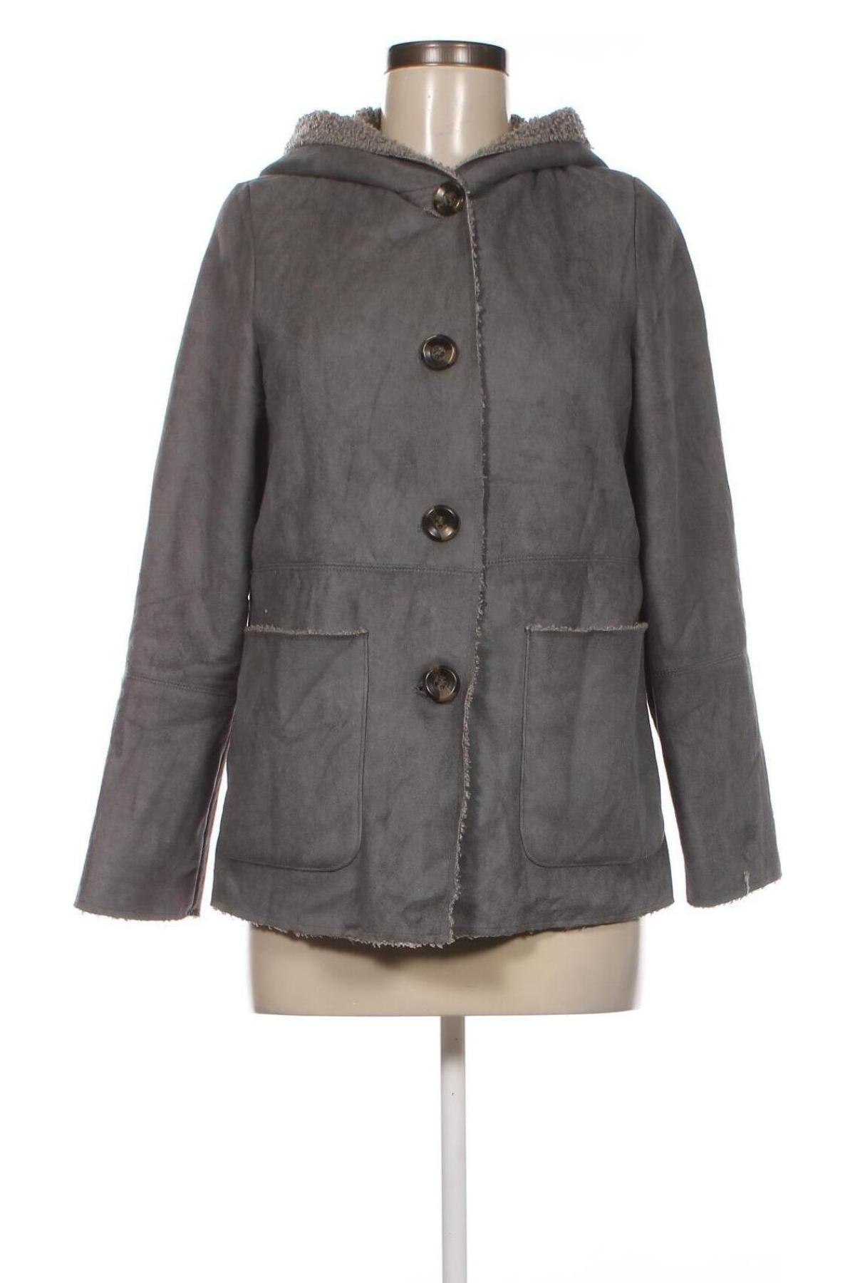 Γυναικείο παλτό Green Coast, Μέγεθος XS, Χρώμα Γκρί, Τιμή 23,17 €