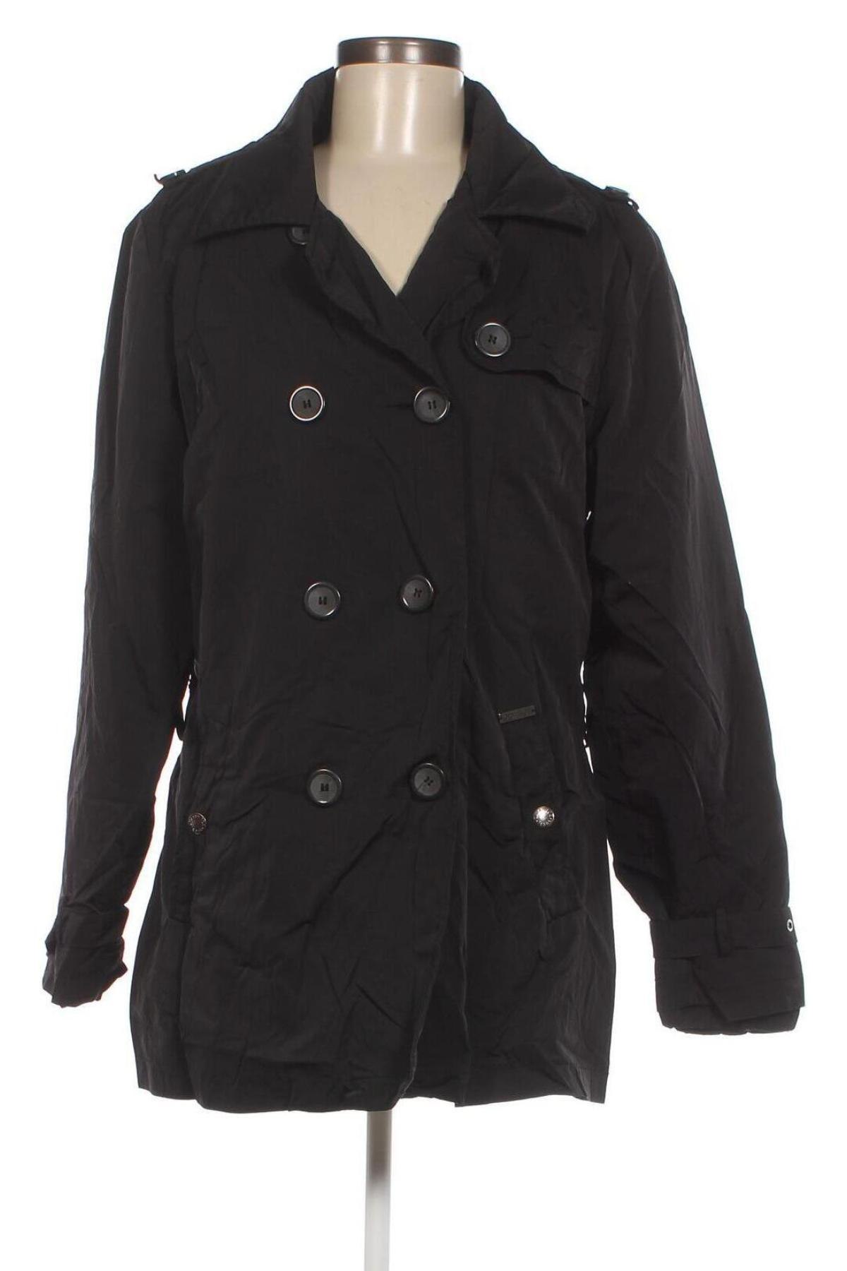 Γυναικείο παλτό Green Ice, Μέγεθος XL, Χρώμα Μαύρο, Τιμή 17,81 €
