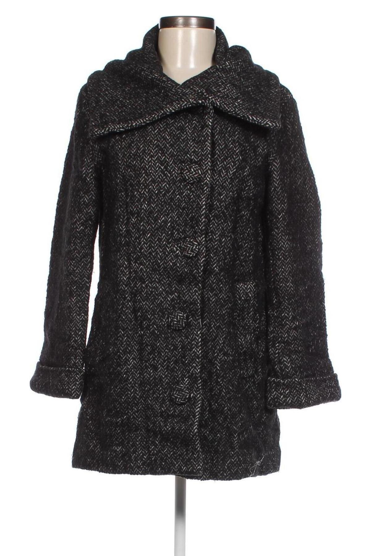 Palton de femei H&M, Mărime S, Culoare Negru, Preț 31,68 Lei