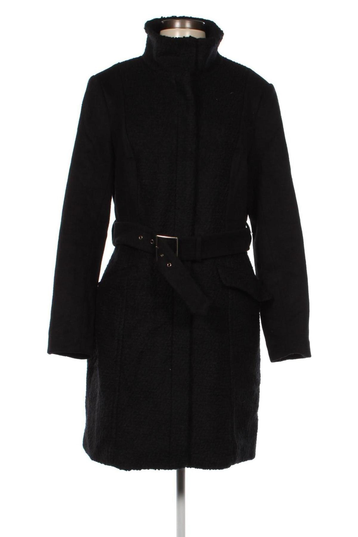 Γυναικείο παλτό H&M, Μέγεθος XL, Χρώμα Μαύρο, Τιμή 15,89 €