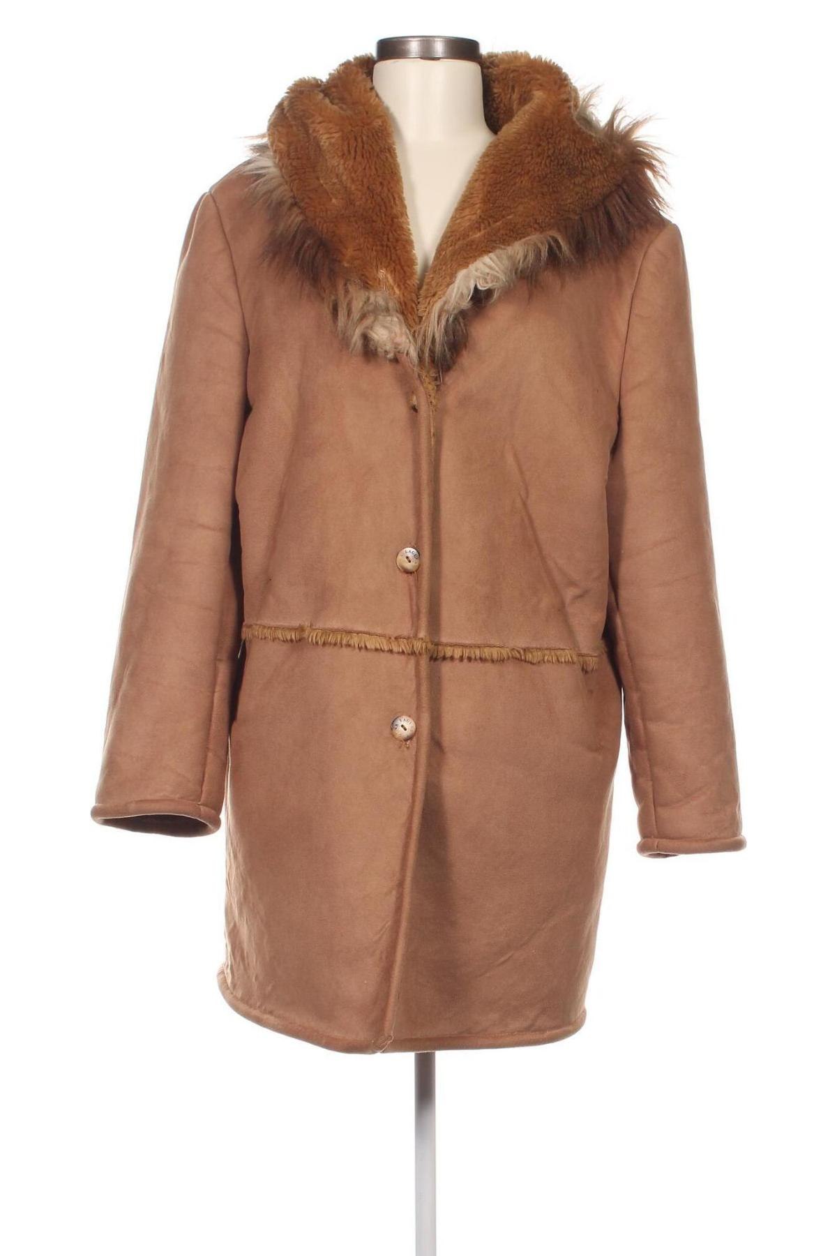 Дамско палто Laguna, Размер L, Цвят Бежов, Цена 11,77 лв.