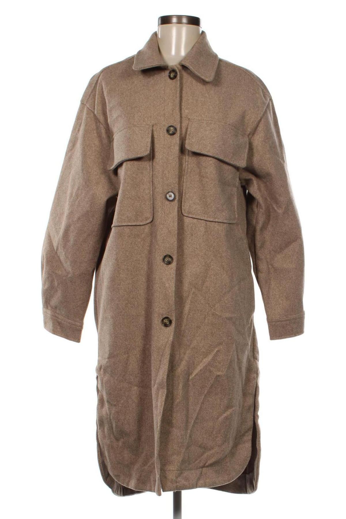 Dámský kabát  Laura Torelli, Velikost S, Barva Béžová, Cena  286,00 Kč