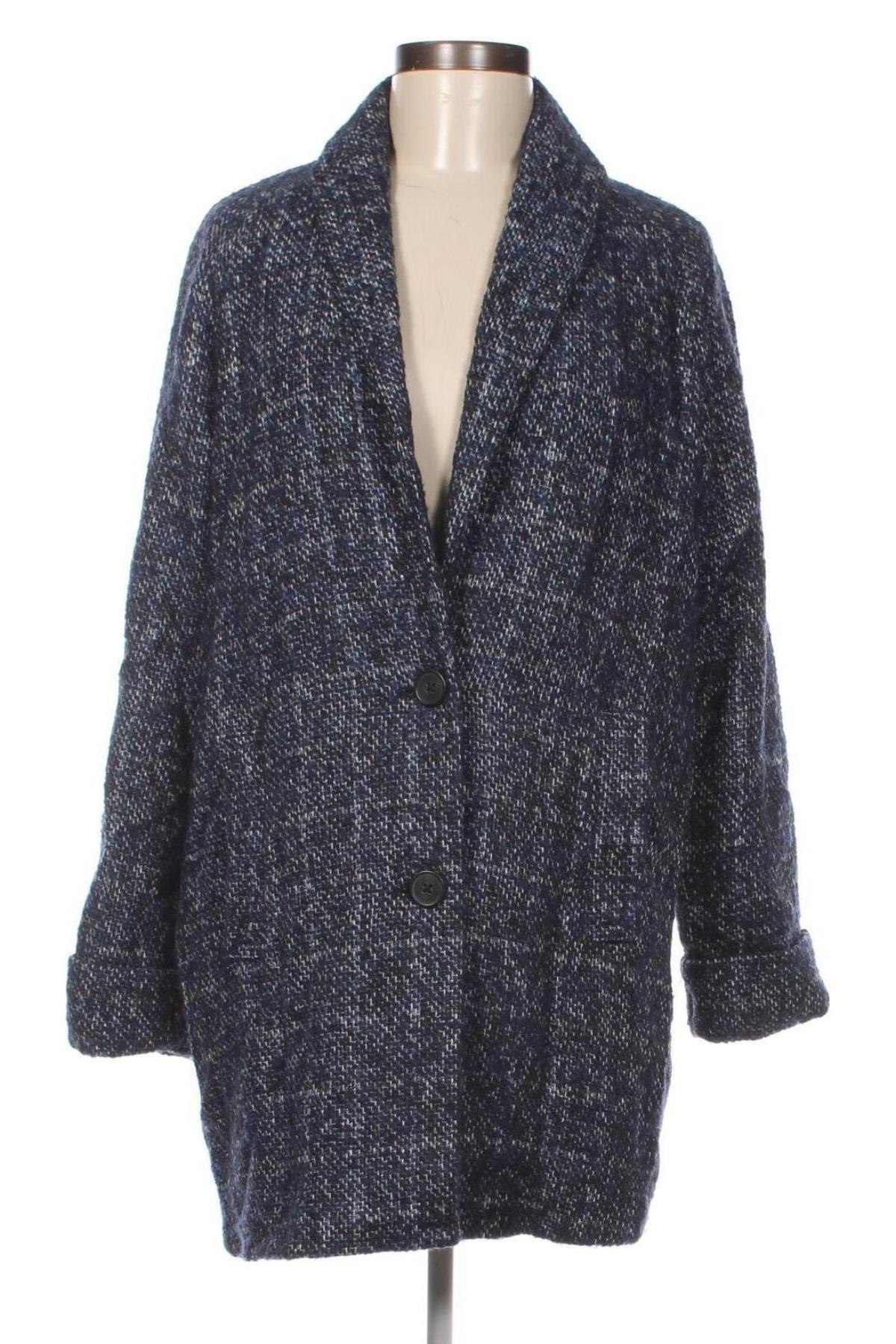 Γυναικείο παλτό Monoprix Femme, Μέγεθος S, Χρώμα Μπλέ, Τιμή 19,92 €